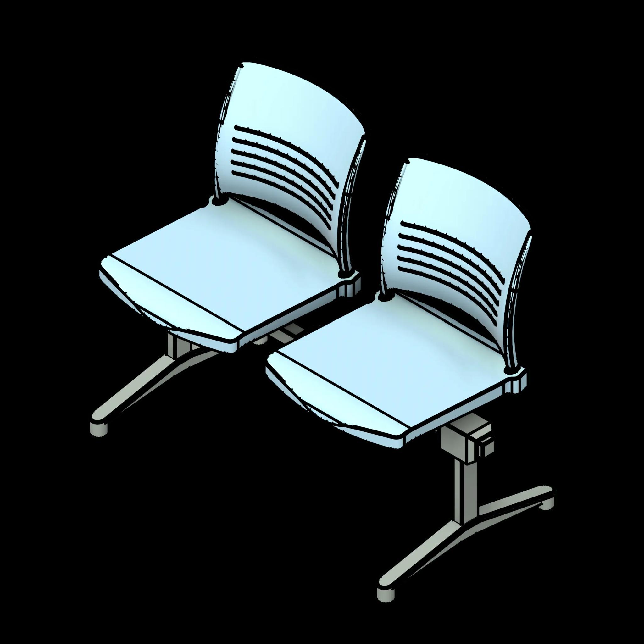 SSG Seat Tandem Armrests PPL 2 Seats