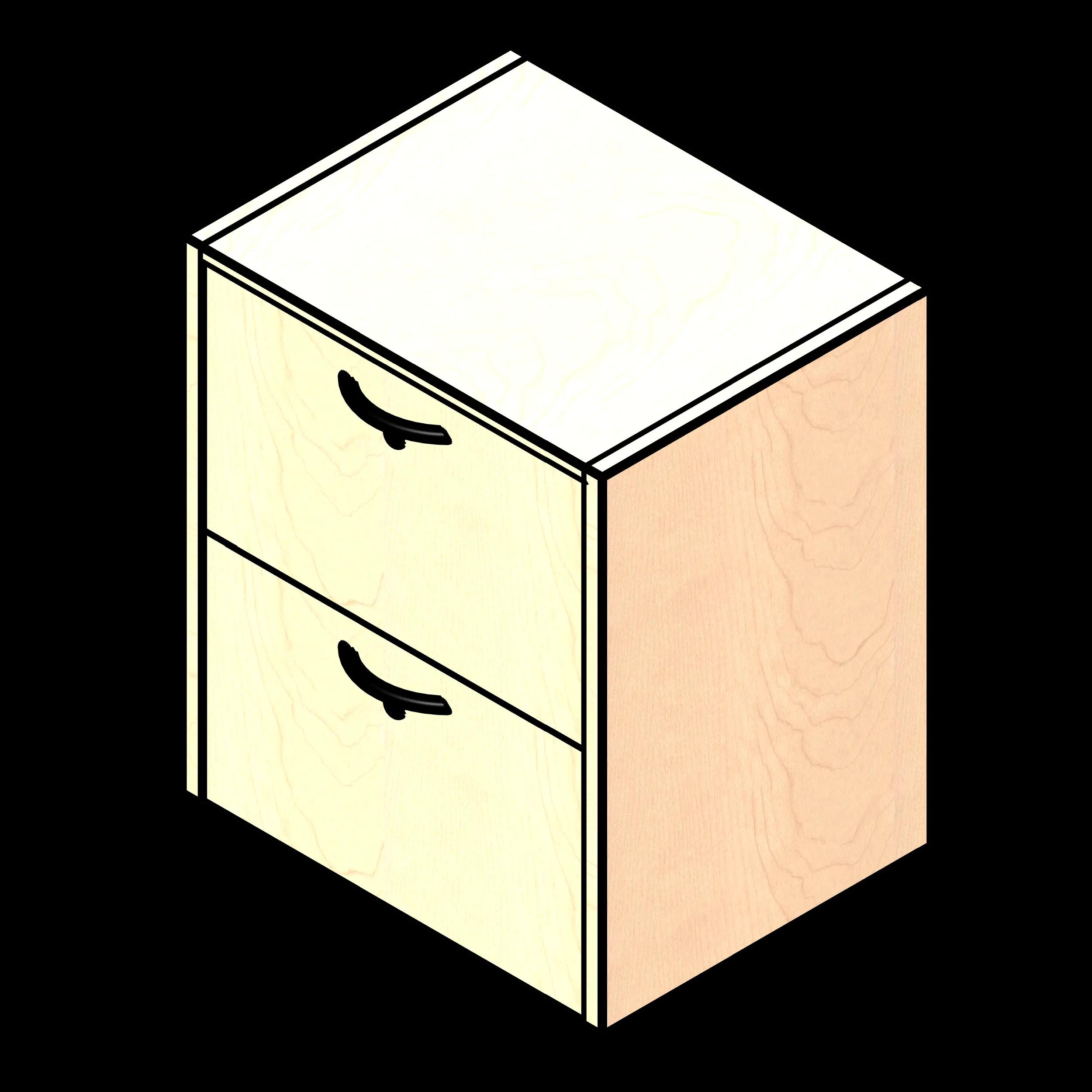 SSG Executive Cabinet Lateral File LAM 2 Drawer