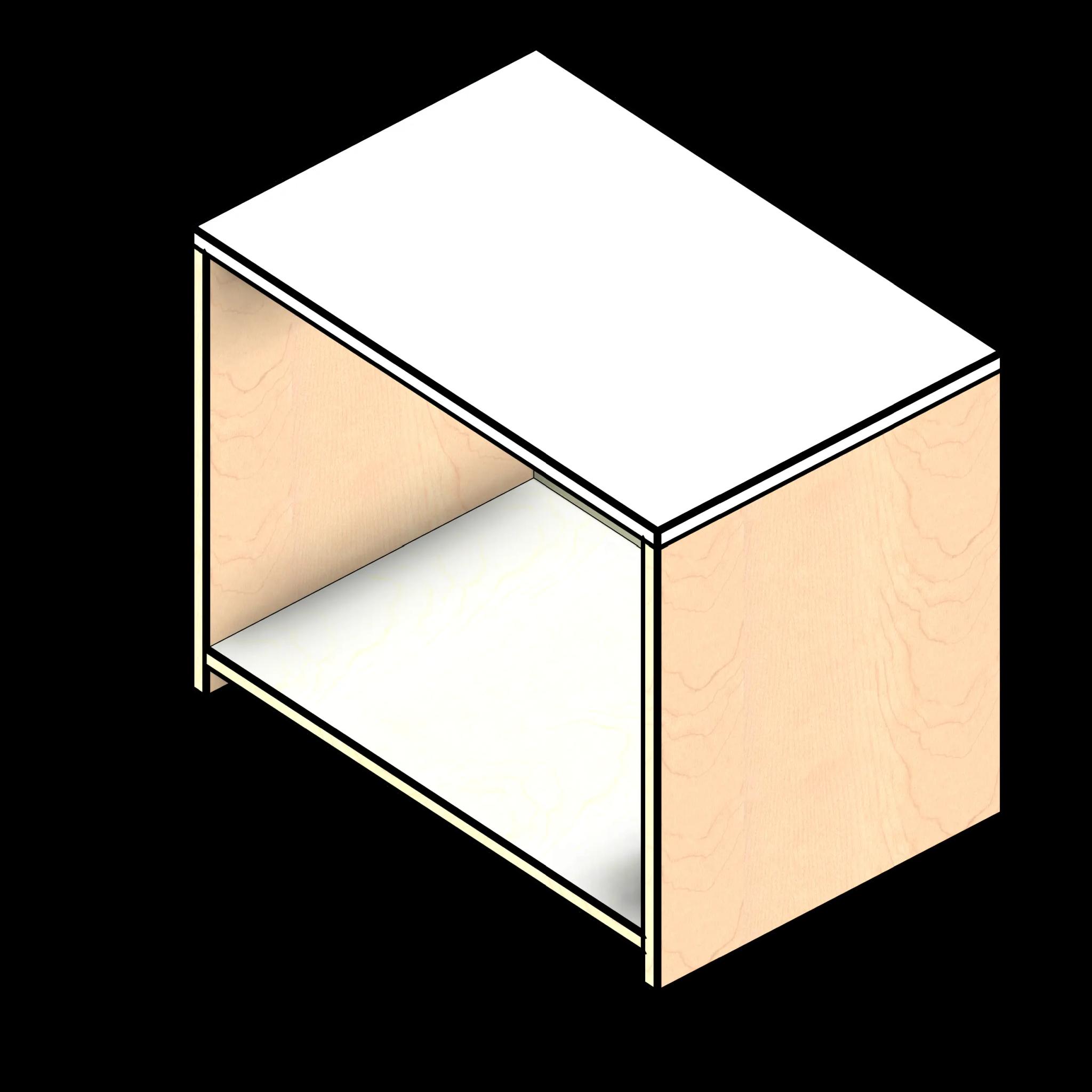 SSG Executive Console Bottom Shelf LAM