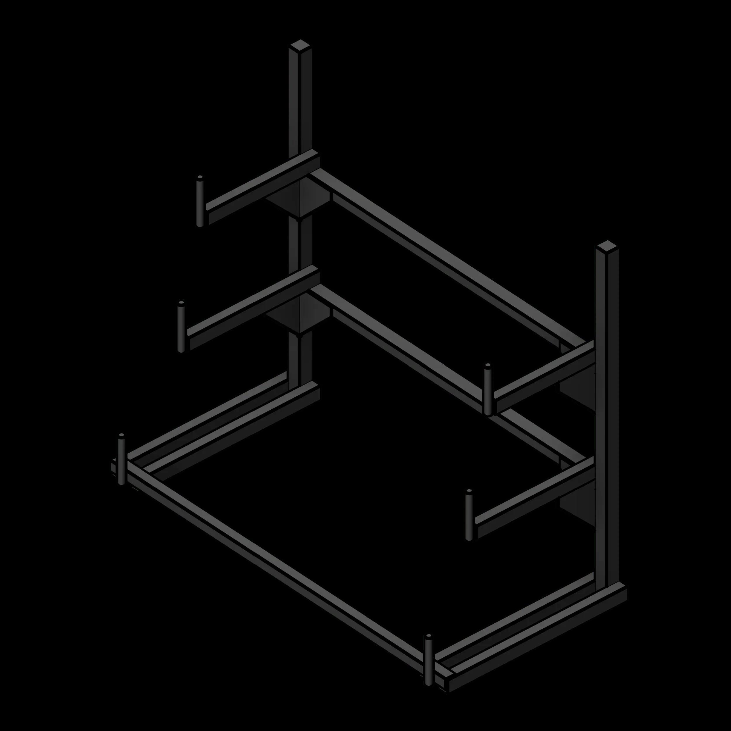  SSG Rack Cantilever Pipe PCS 60x30 Stationary