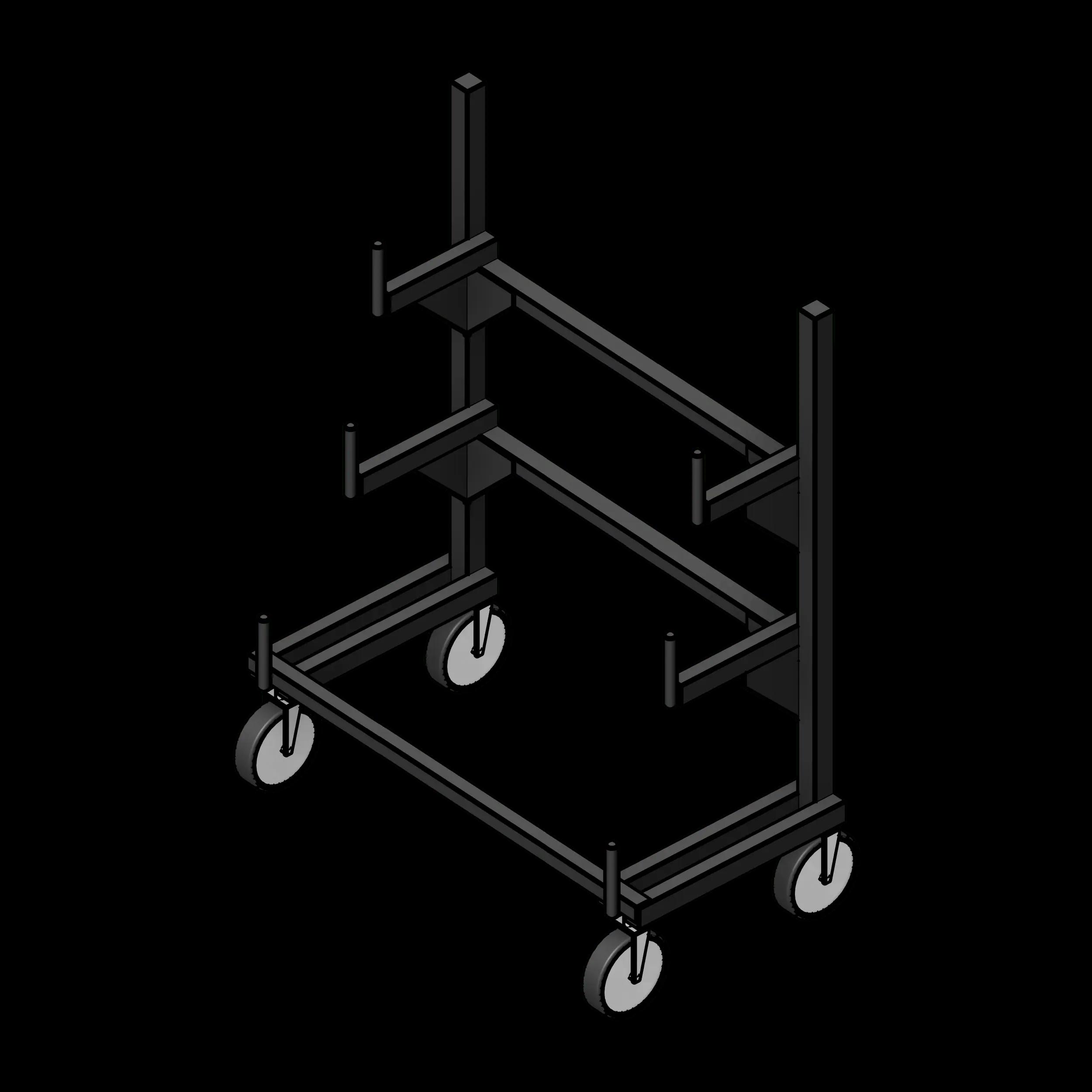  SSG Rack Cantilever Pipe PCS 48x24 Mobile