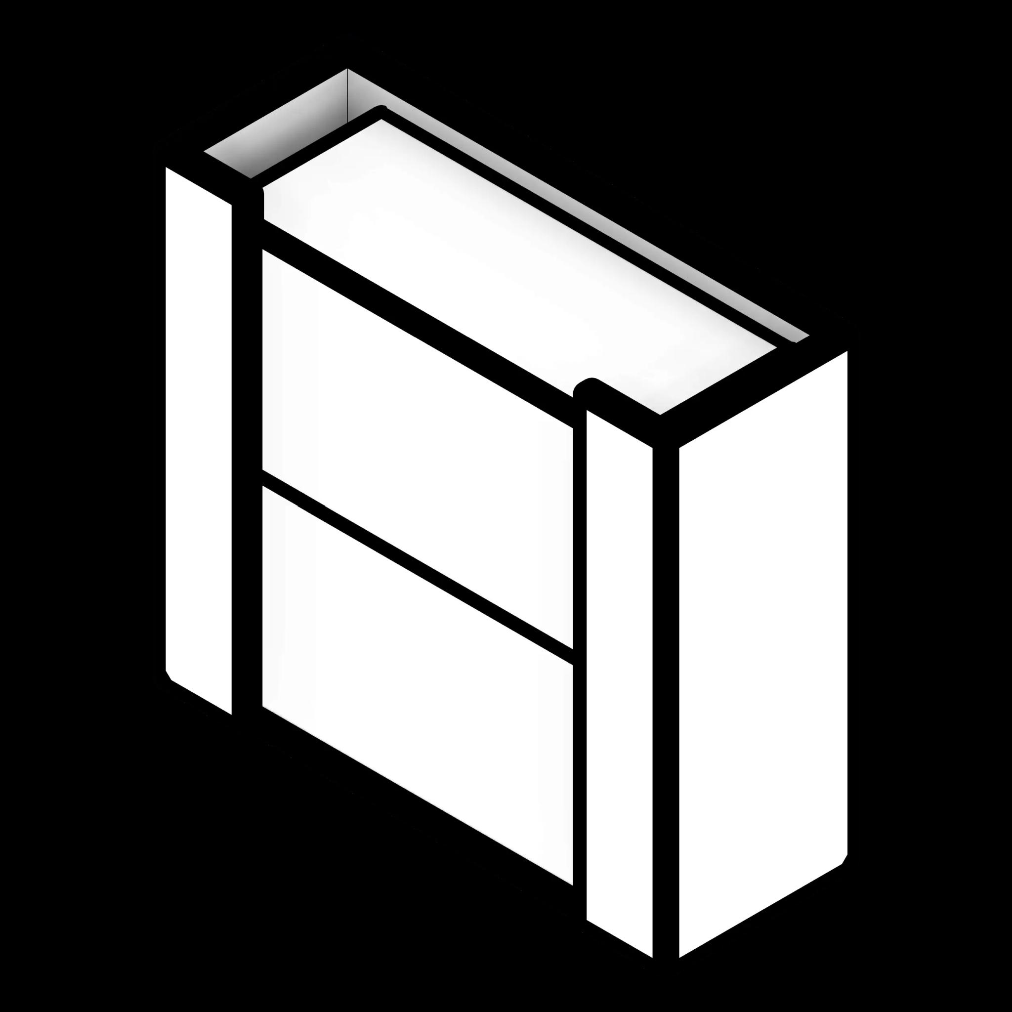 SSG Dispenser Glove Box Wall Mounted PCS Acrylic 2 Box