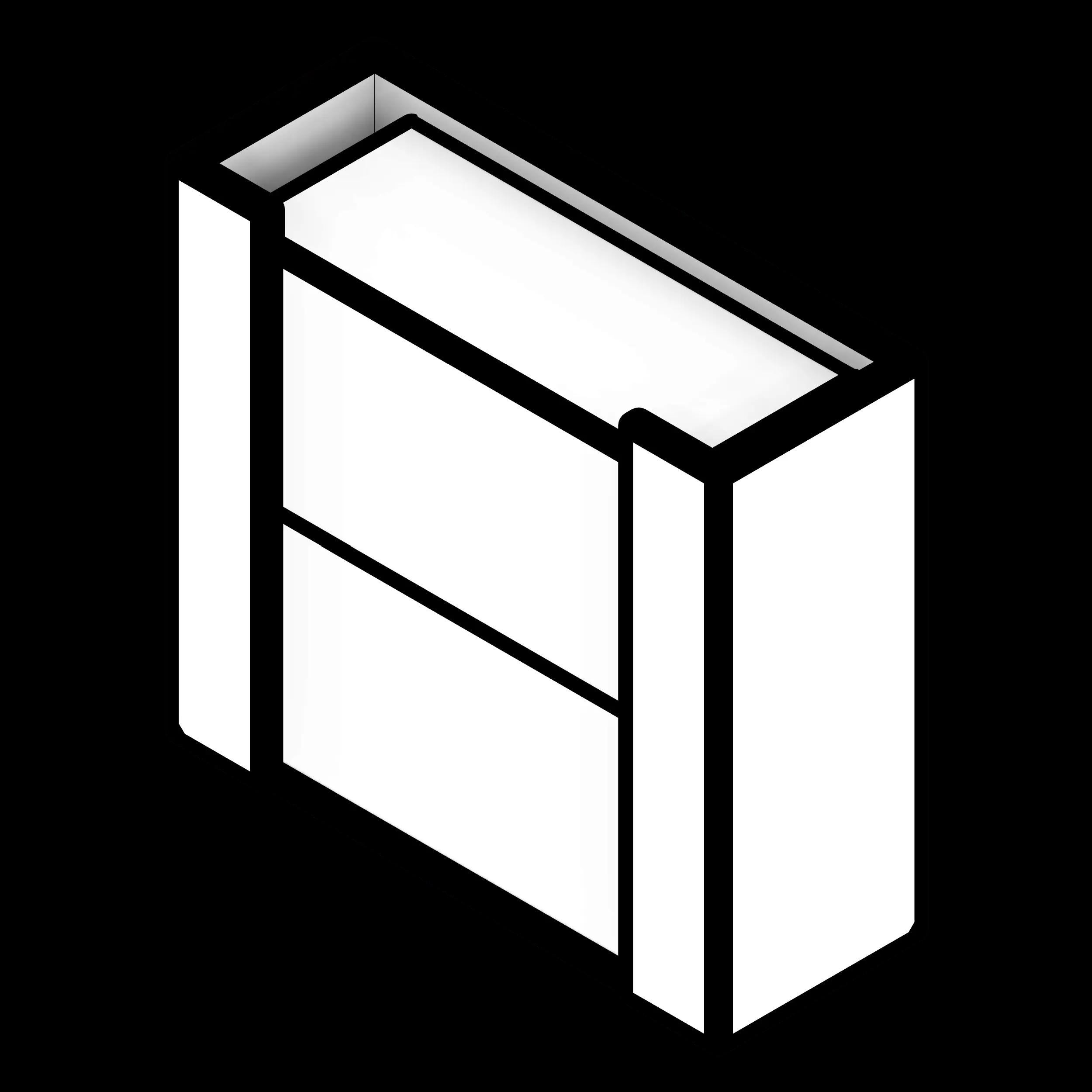 SSG Dispenser Glove Box Wall Mounted PCS Acrylic 2 Box