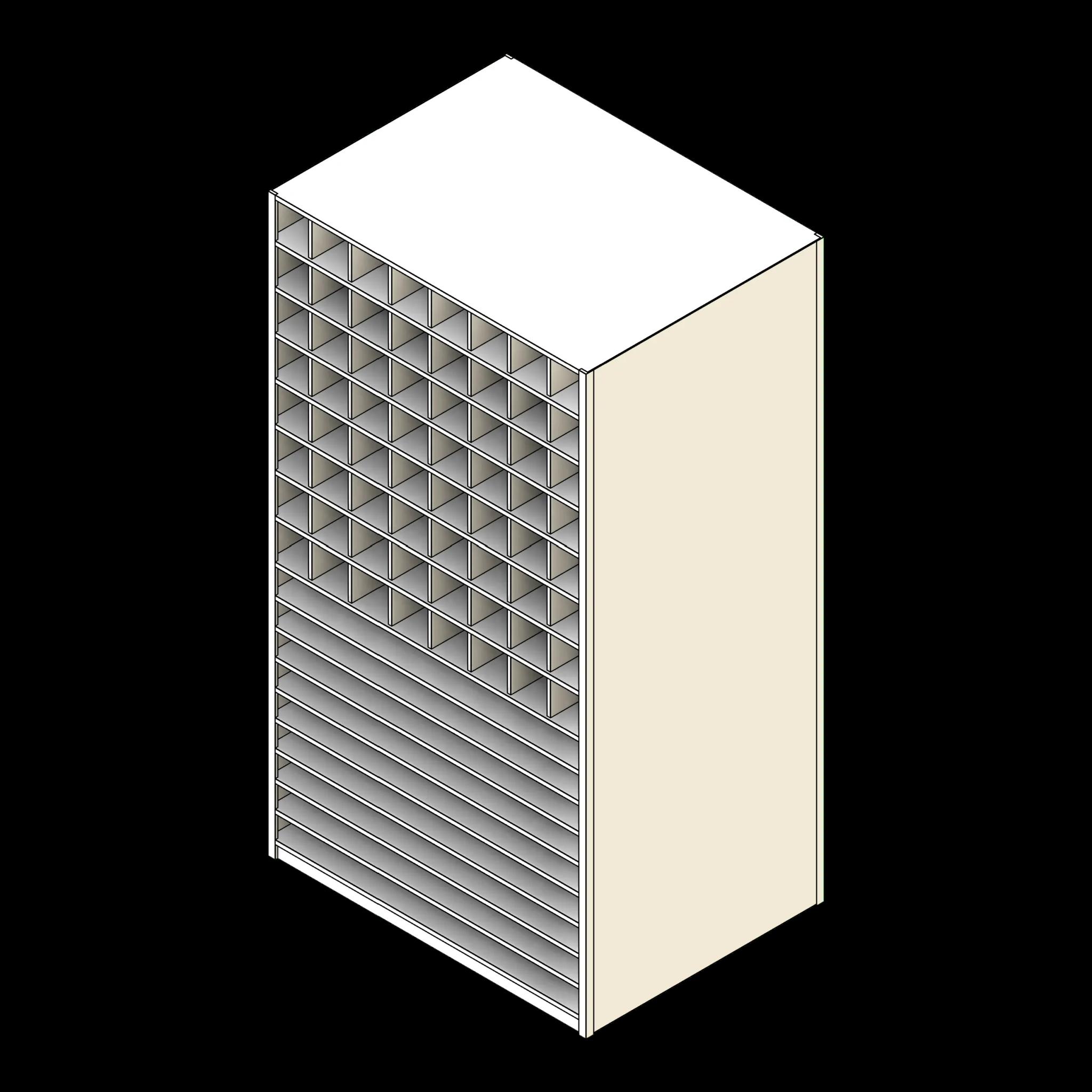 SSG Shelving 4-Post Blueprint Combo PCS Square Cubbies and Shelves