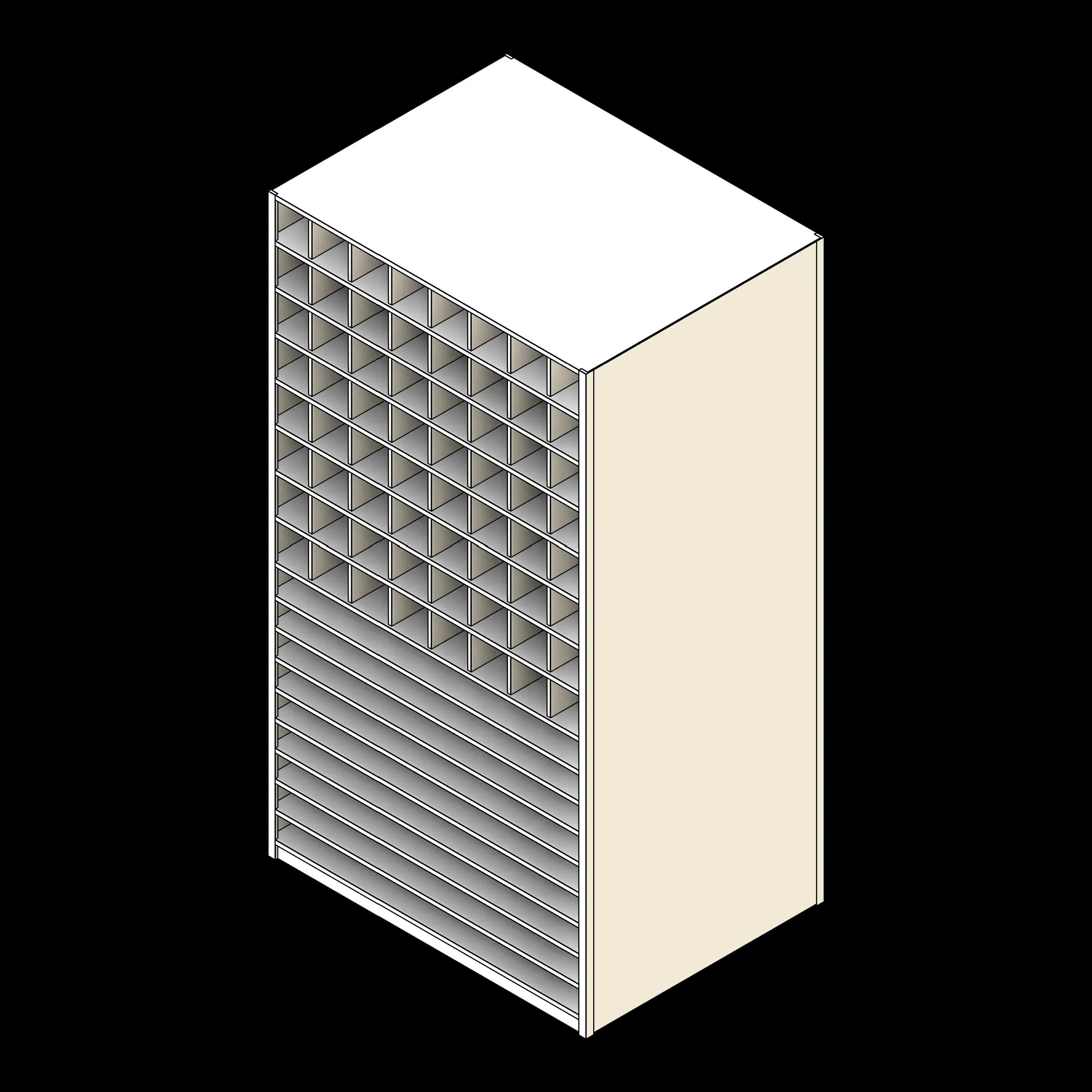 SSG Shelving 4-Post Blueprint Combo PCS Square Cubbies and Shelves