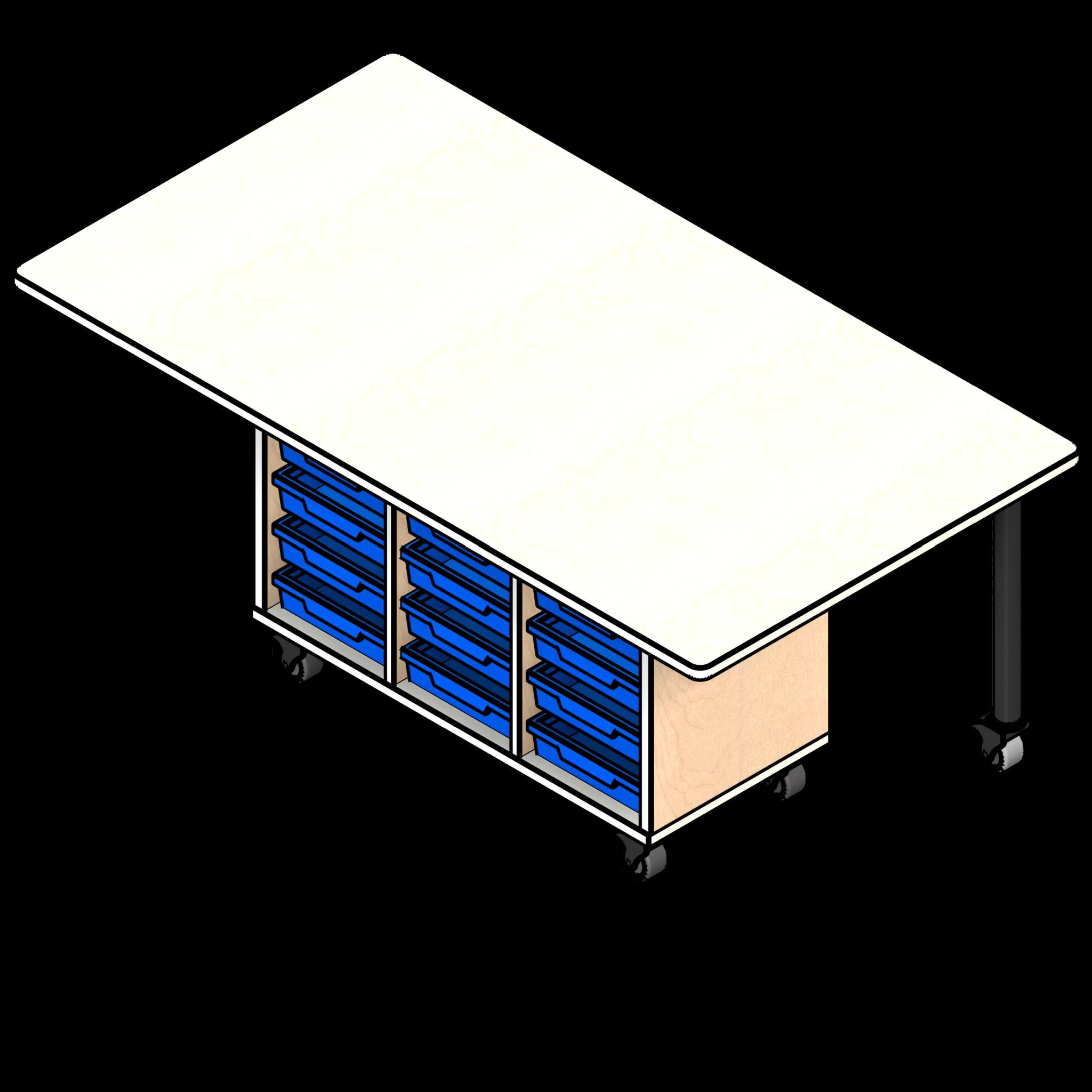 SSG Counter Storage Educational LAM Station 6 Tray
