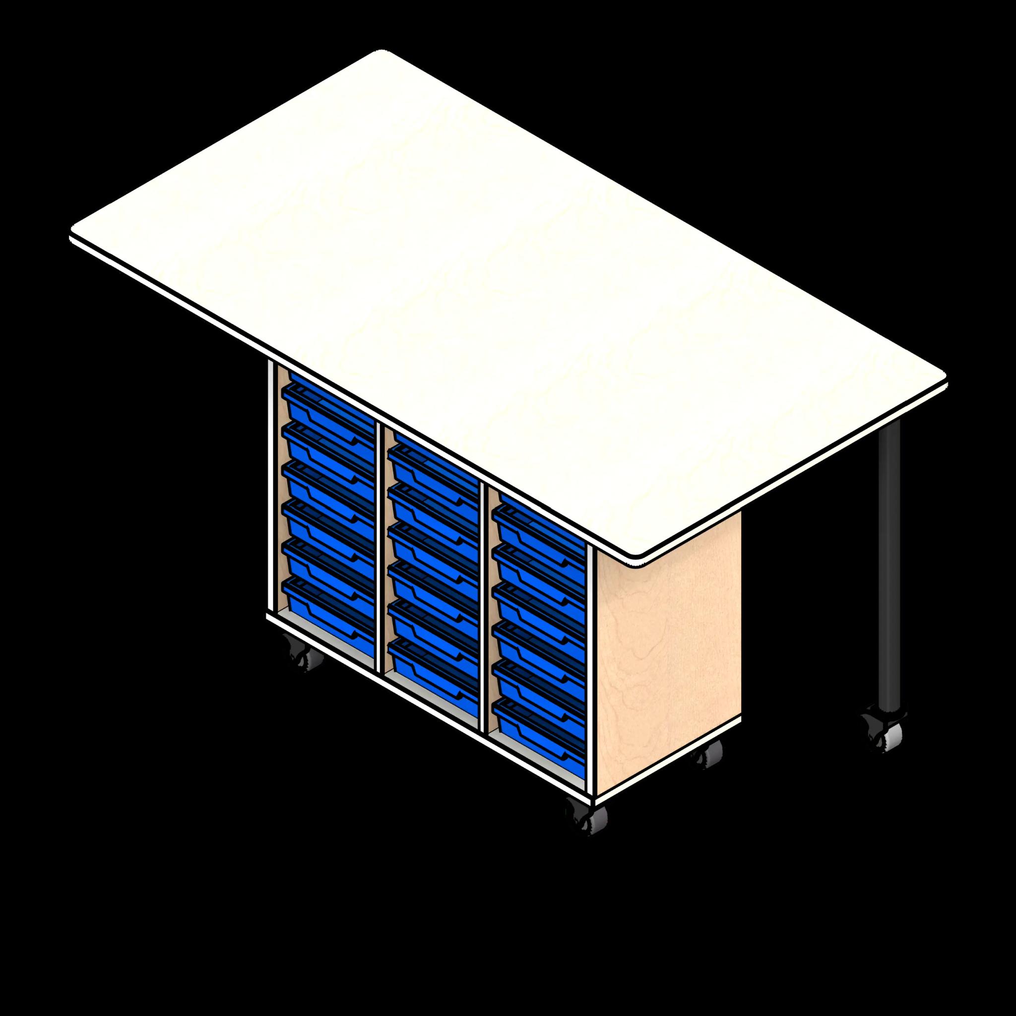 SSG Counter Storage Educational LAM Station 9 Tray