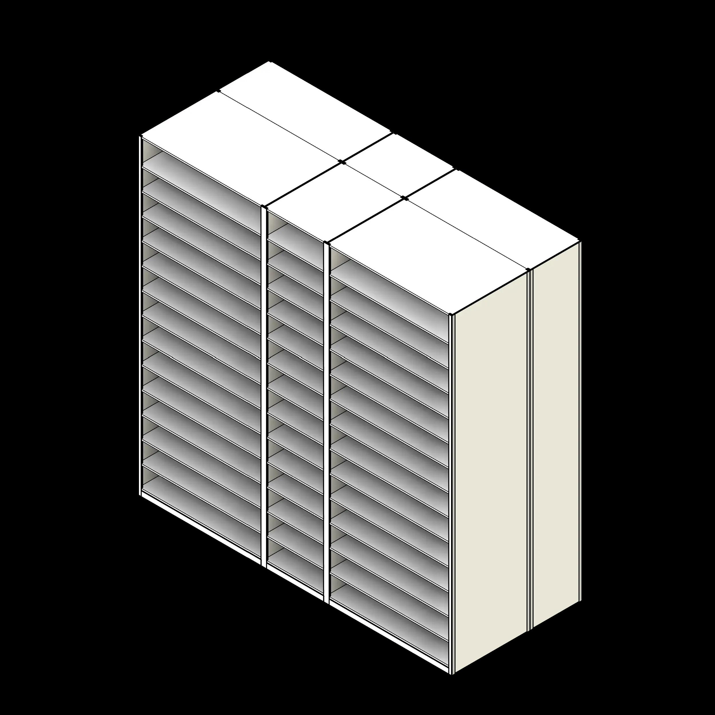 SSG Shelving 4 Post Long Gun PCS Sample System
