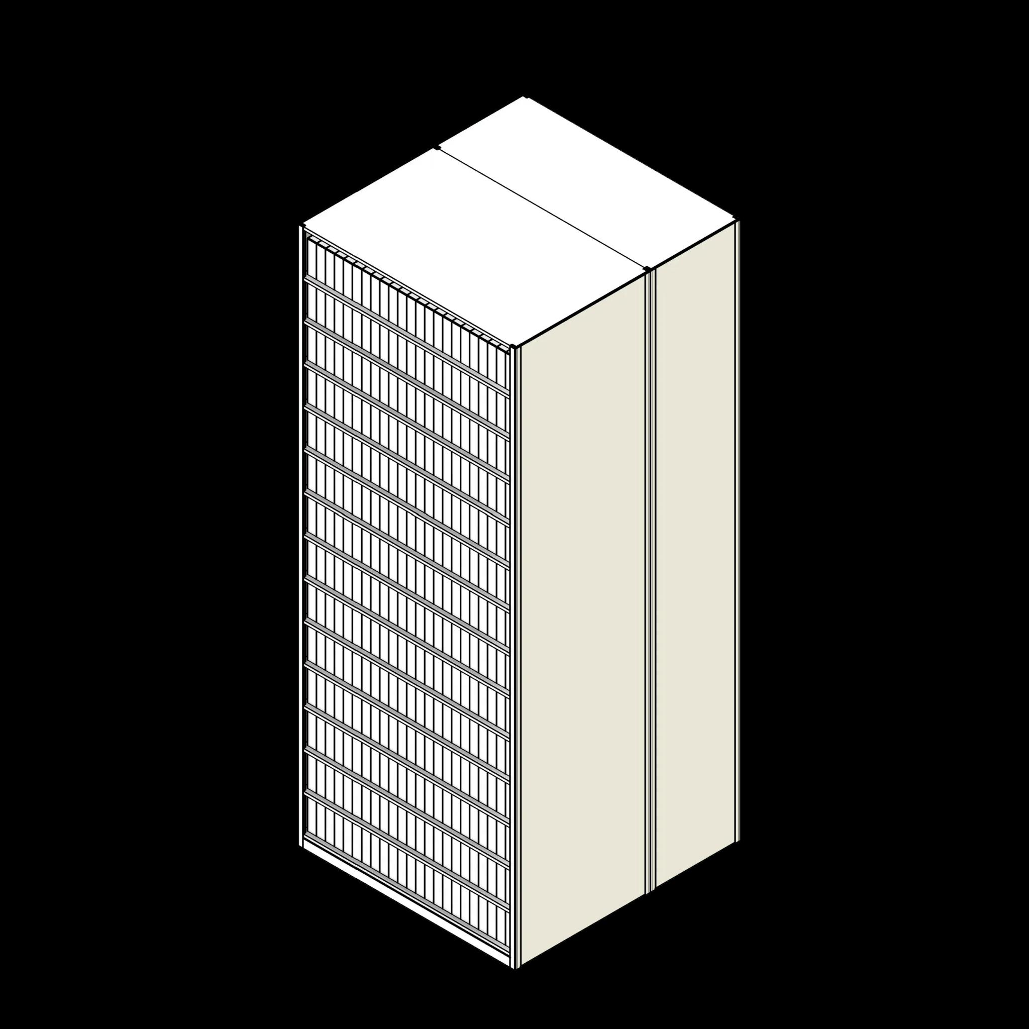 SSG Shelving 4 Post Long Gun PCS with Boxes