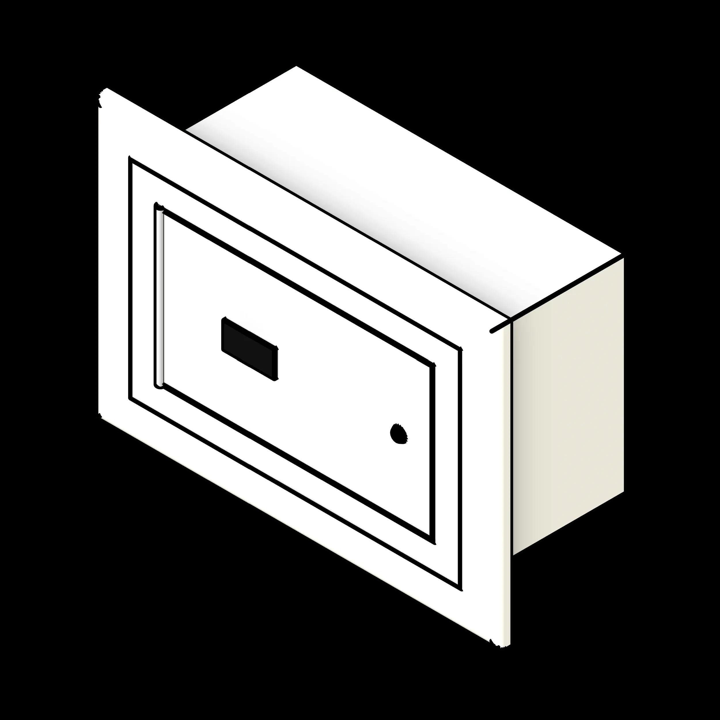  SSG Locker Gun Wall Mounted PCS Flush 1 Column 1 Tier
