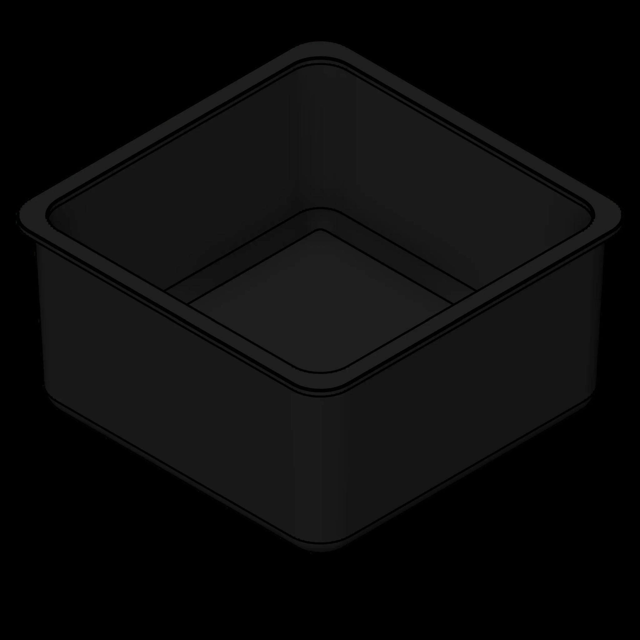 SSG Sink Single Bowl Drop In EPX 16x16x7 Corner Drain