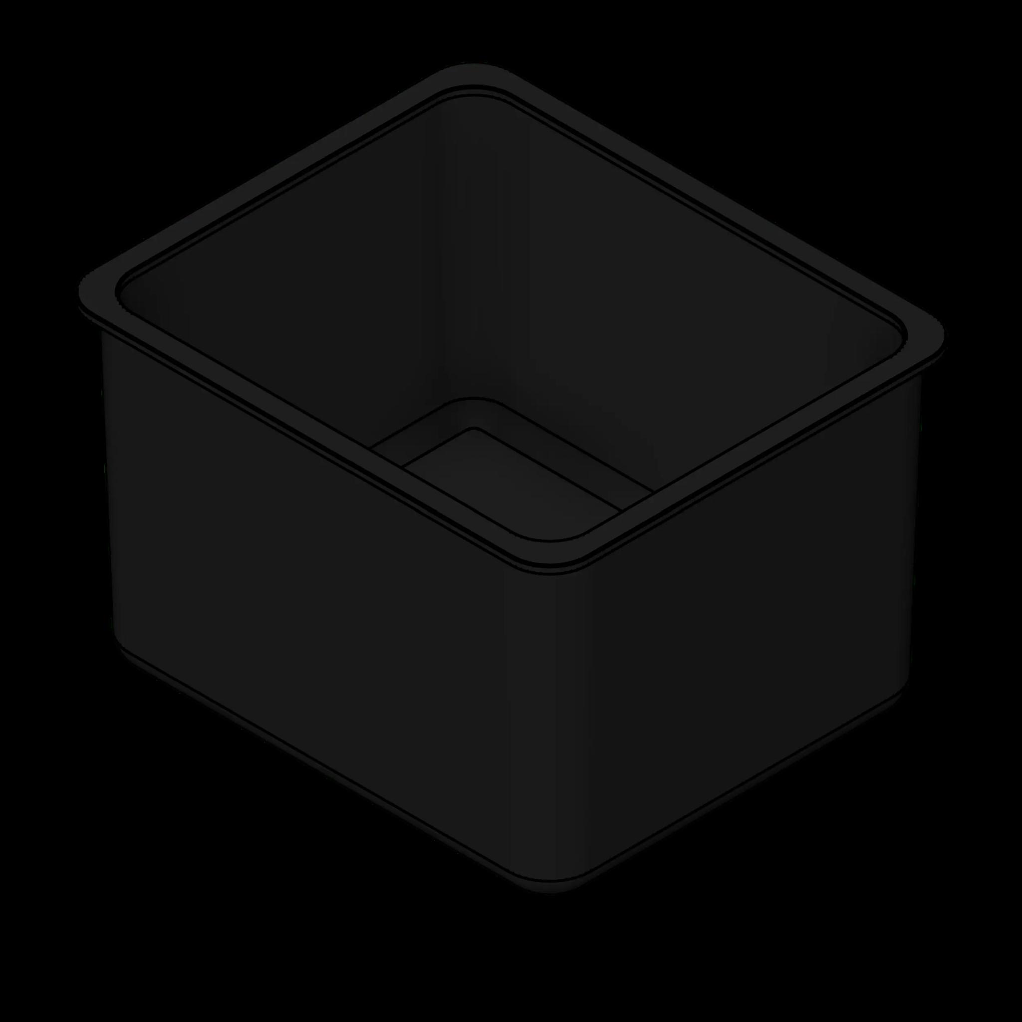 SSG Sink Single Bowl Drop In EPX 18x15x11 Corner Drain