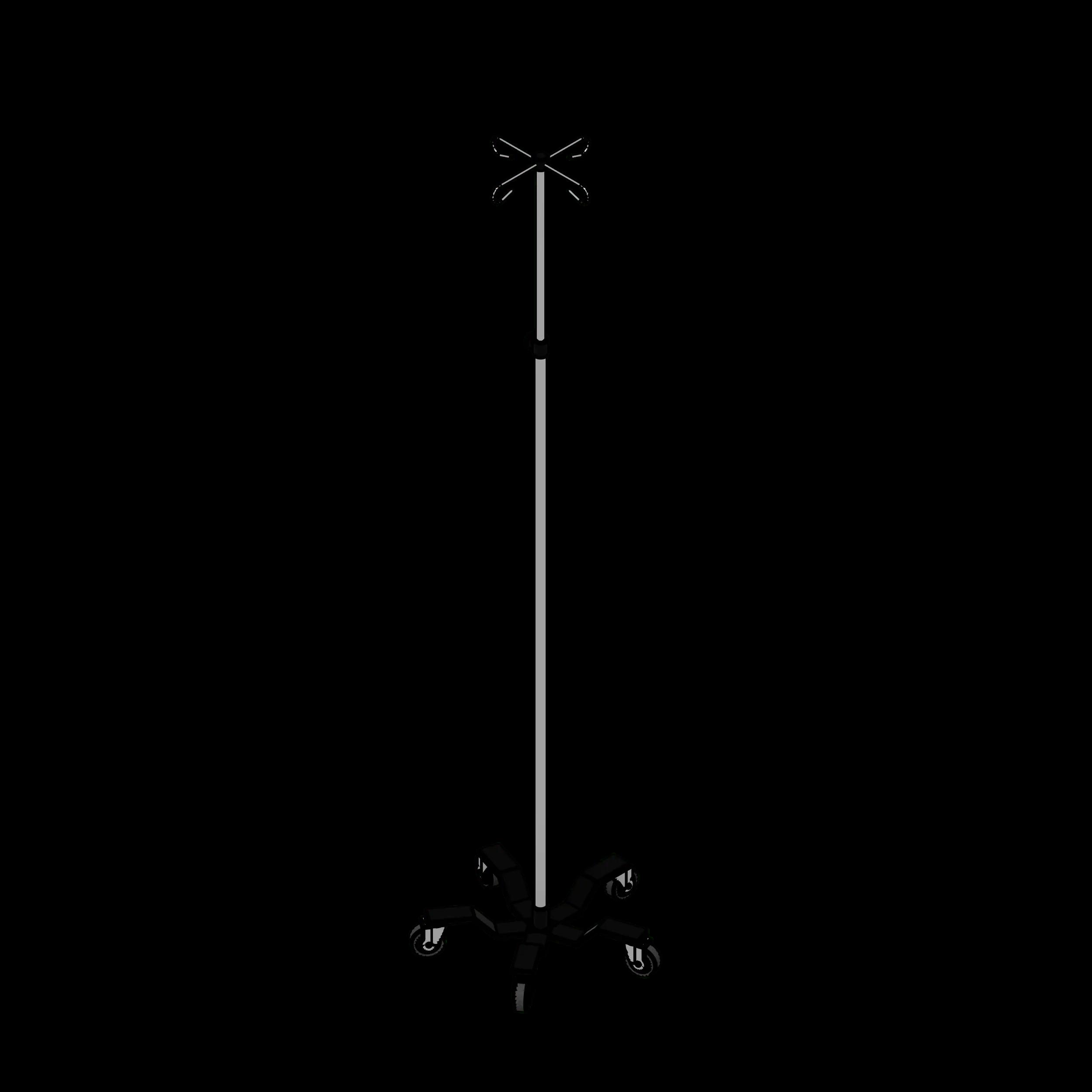 SSG Cart Mobile IV Stand SST