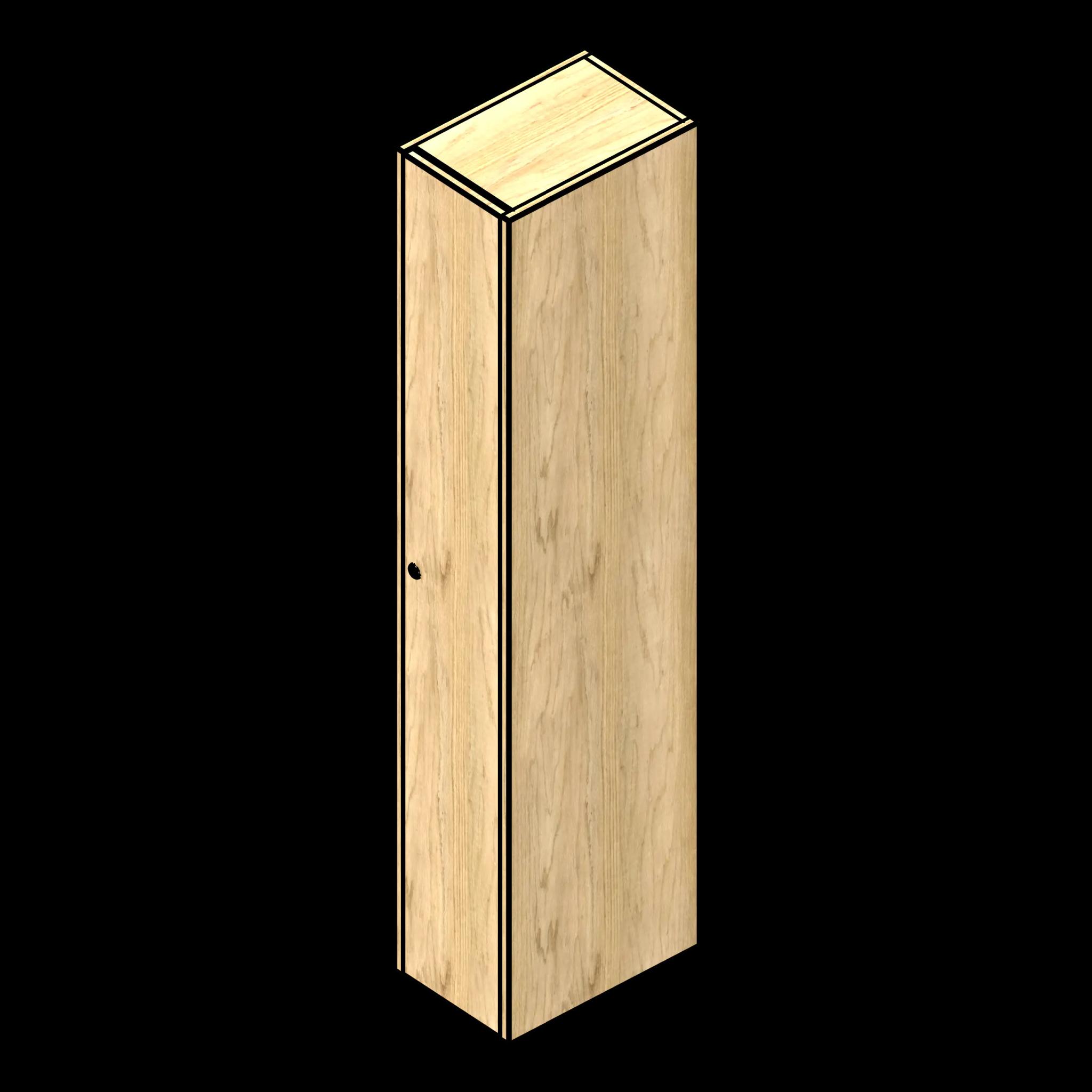 SSG Locker Tiered Club PLY 1 Column 1 Tier