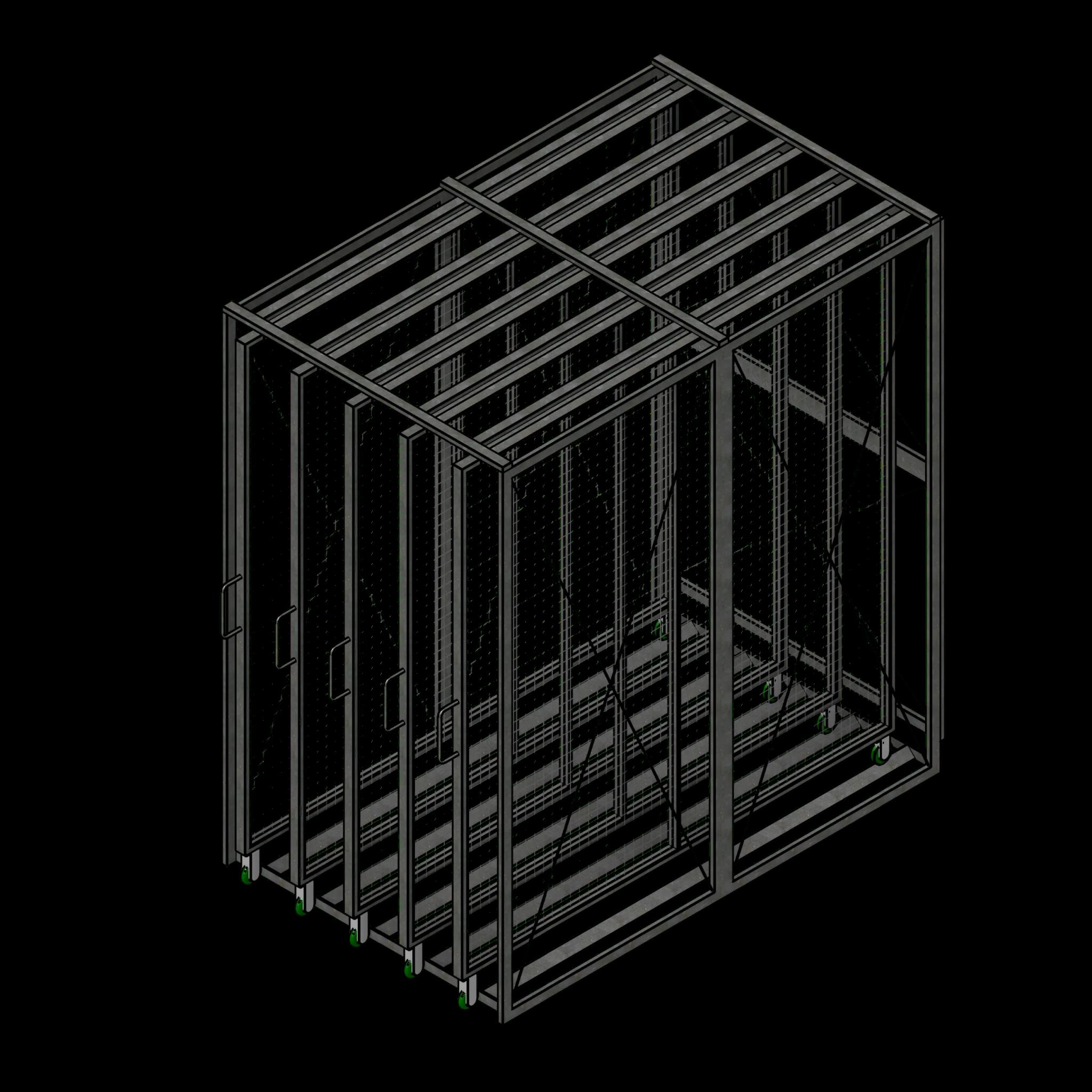  SSG Rack Art 5 Panel PCS Closed