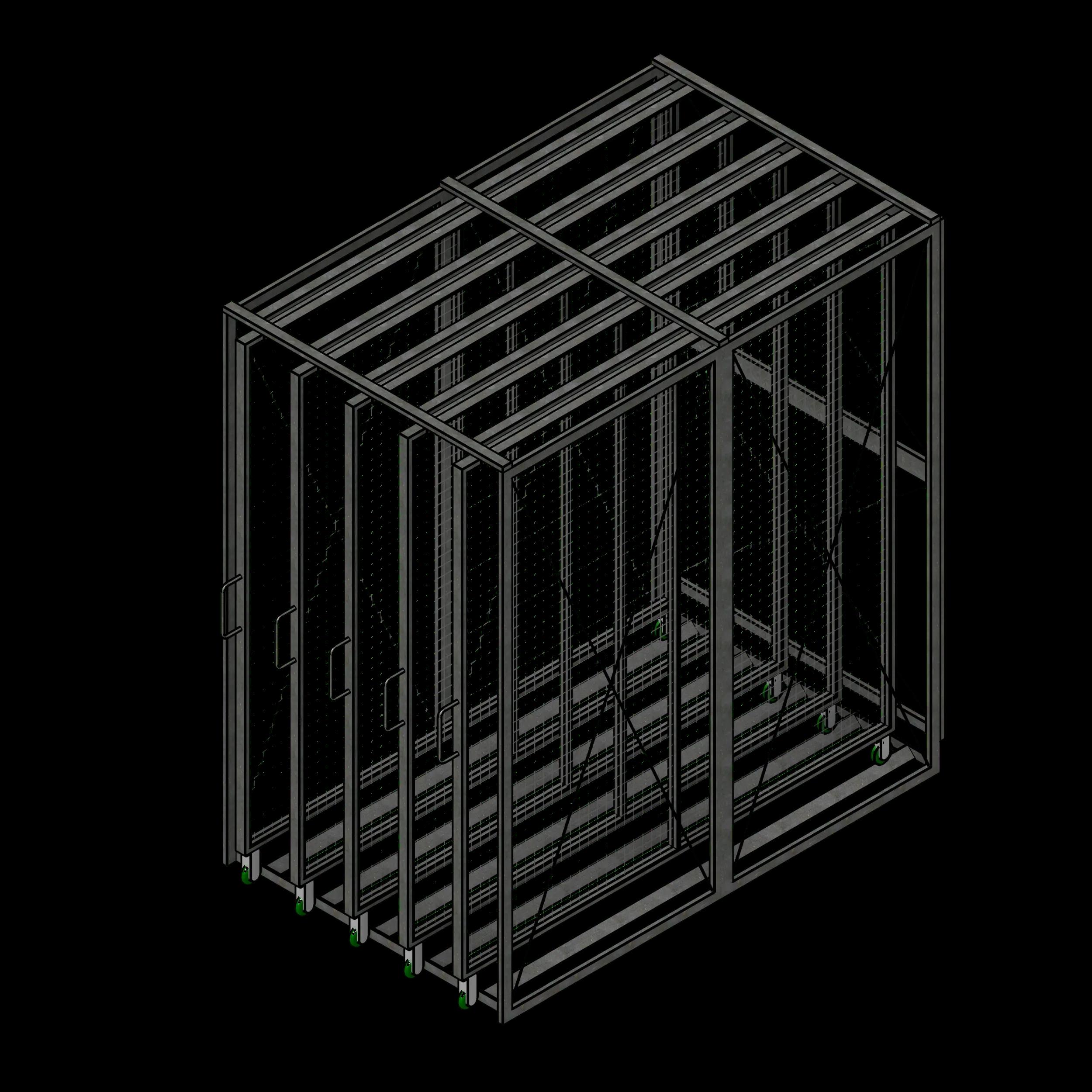  SSG Rack Art 5 Panel PCS Closed