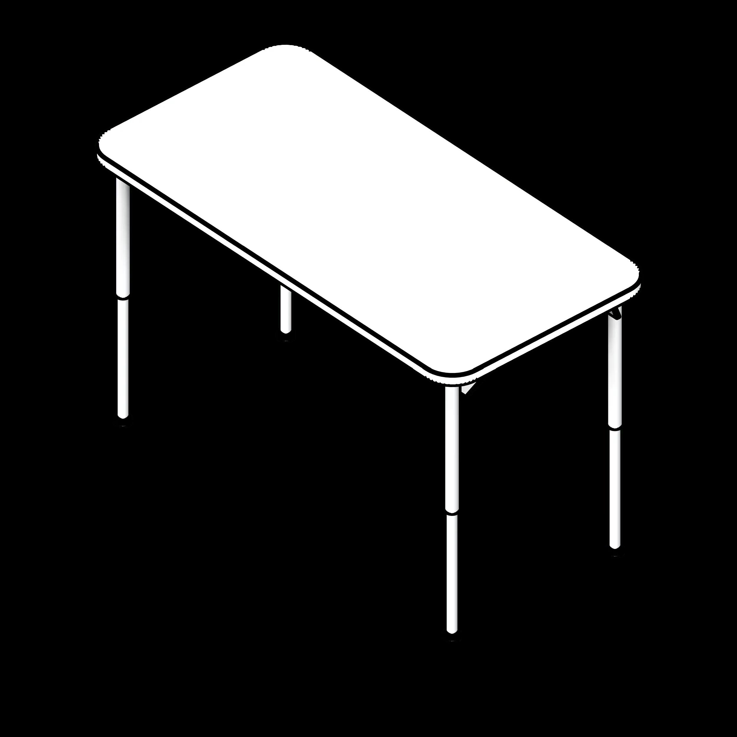 SSG Table Educational Rectangle LAM
