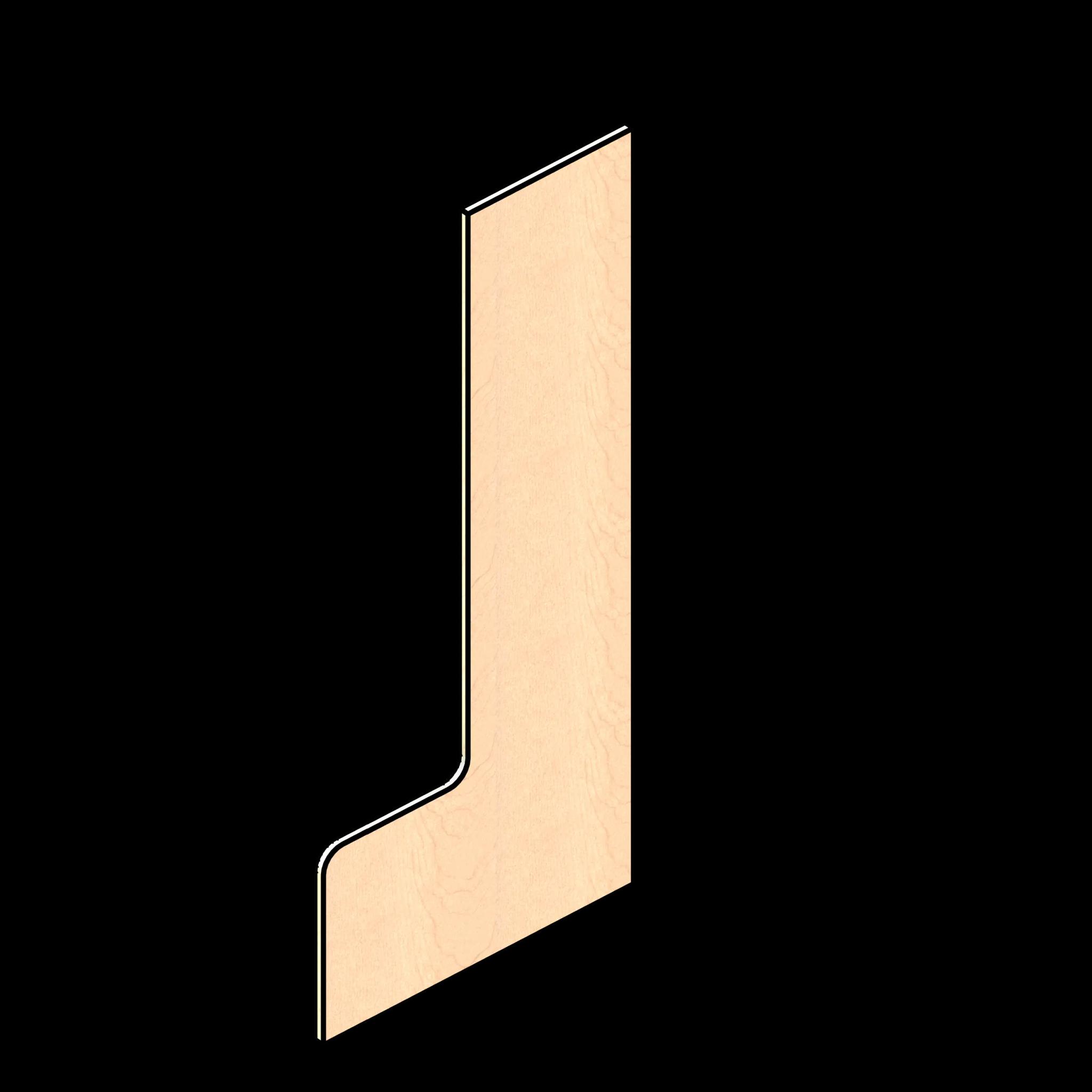  SSG Panel Locker End LAM Panel Bench