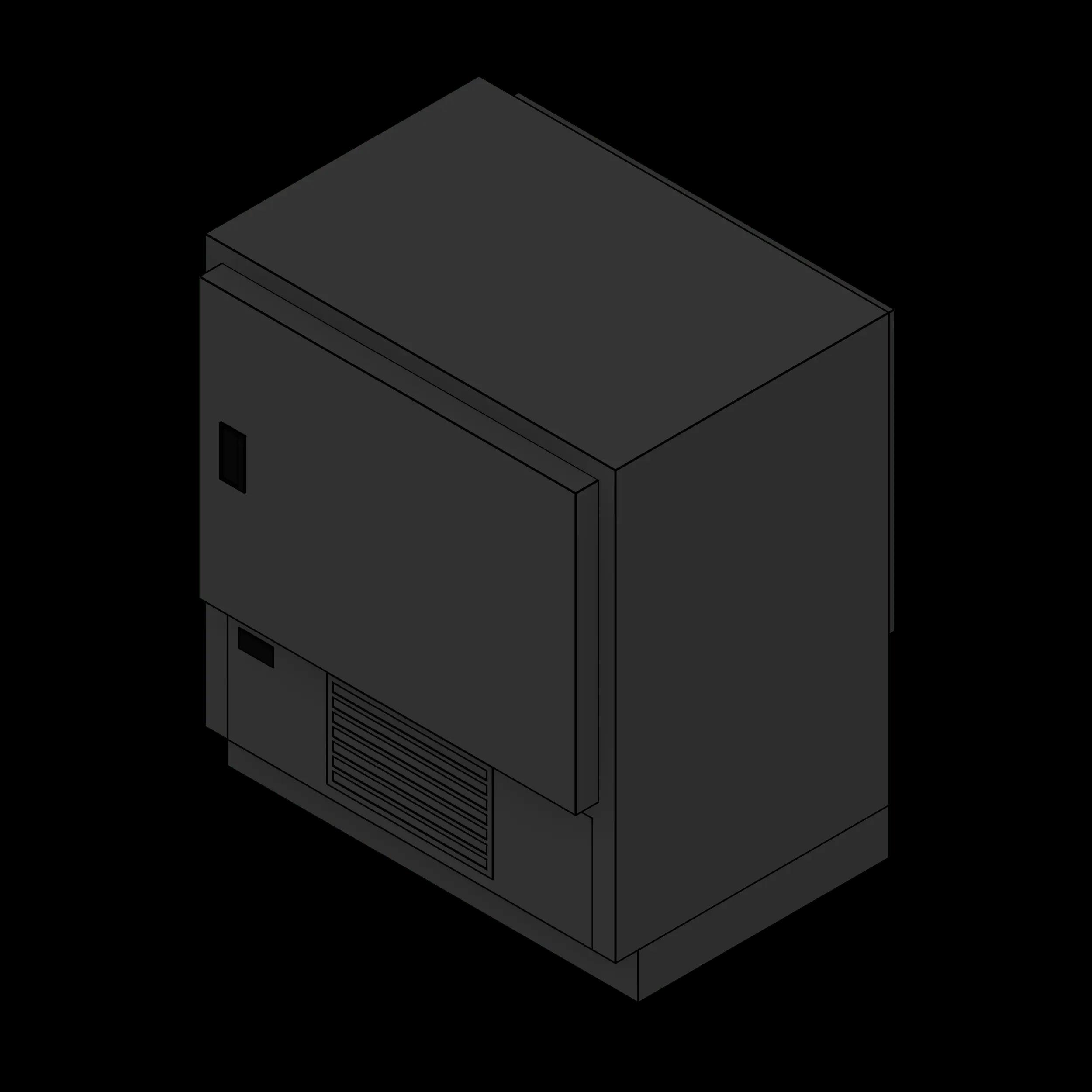 SSG Locker Evidence Refrigerated Half-Size SST