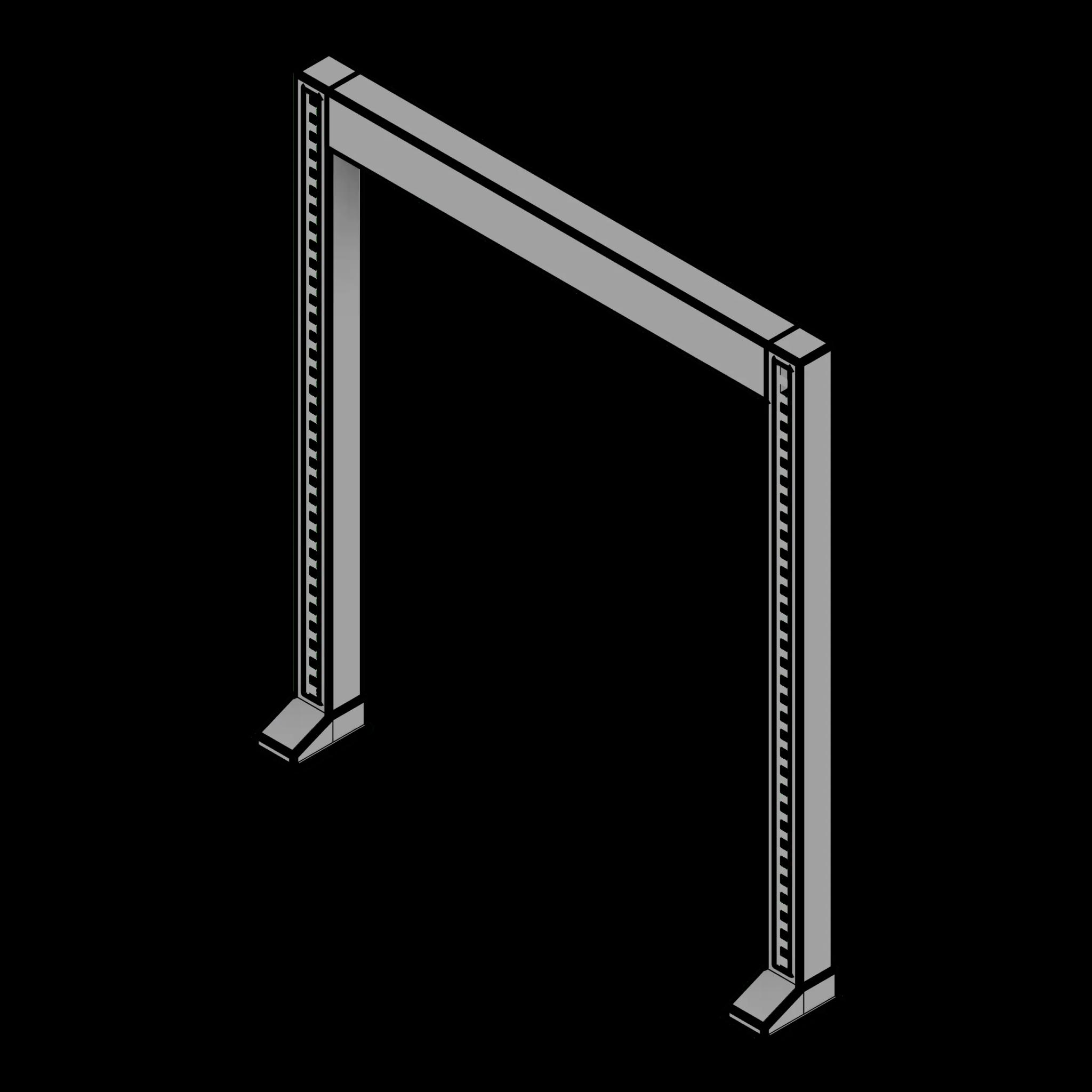 SSG Upright Bench Frame PCS Single