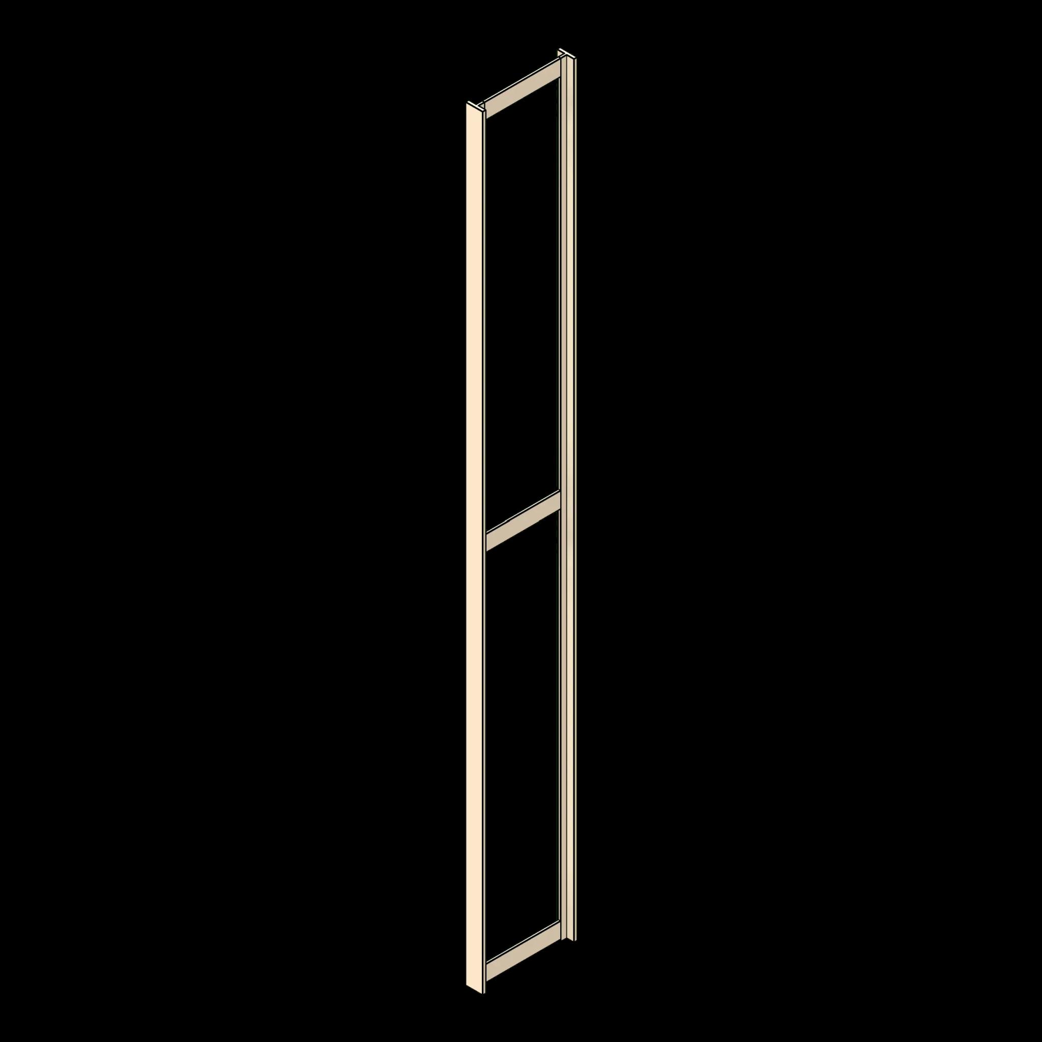 SSG 4-Post Upright PCS Adder Open