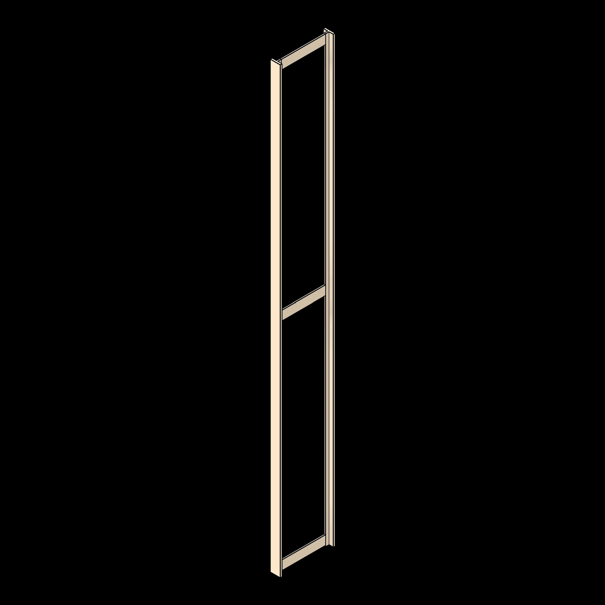 SSG 4-Post Upright PCS Adder Open
