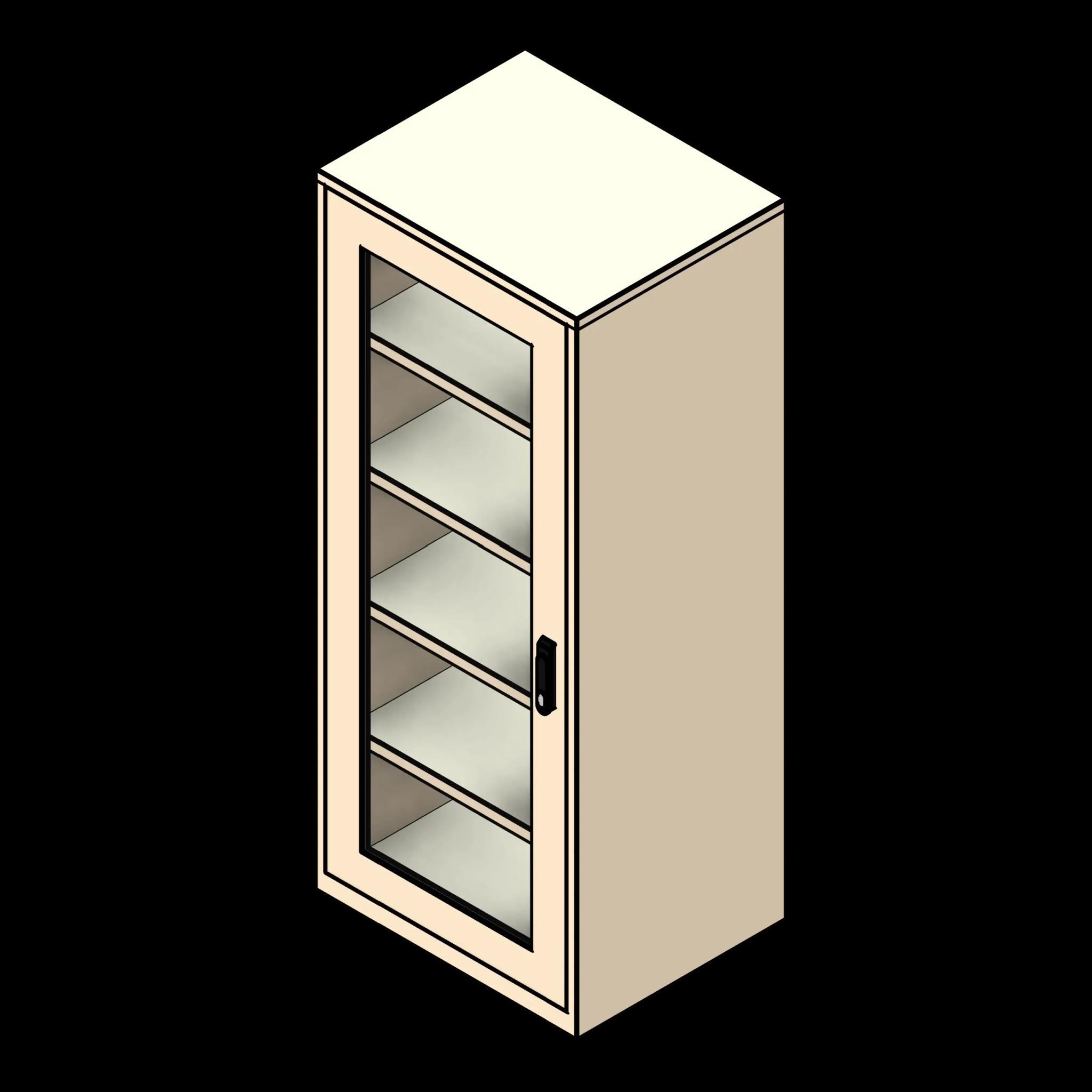 SSG Cabinet Museum Preservation Shelves PCS 30x24x72 4 Shelves