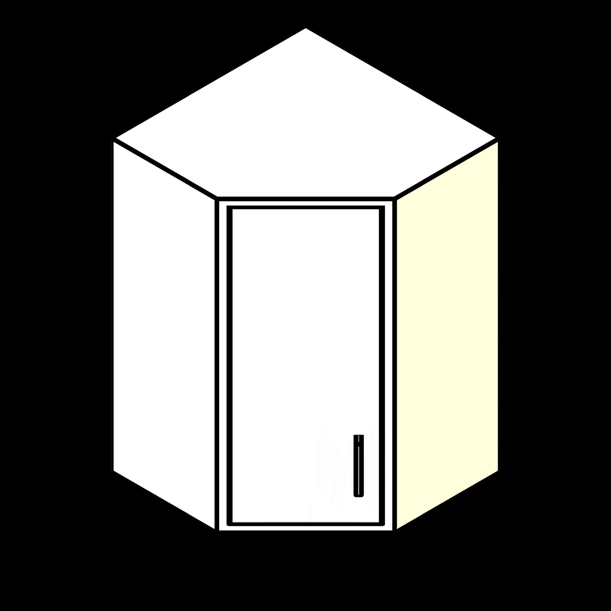  SSG Cabinet Lab Wall Corner Angle PCS Inset Solid Door