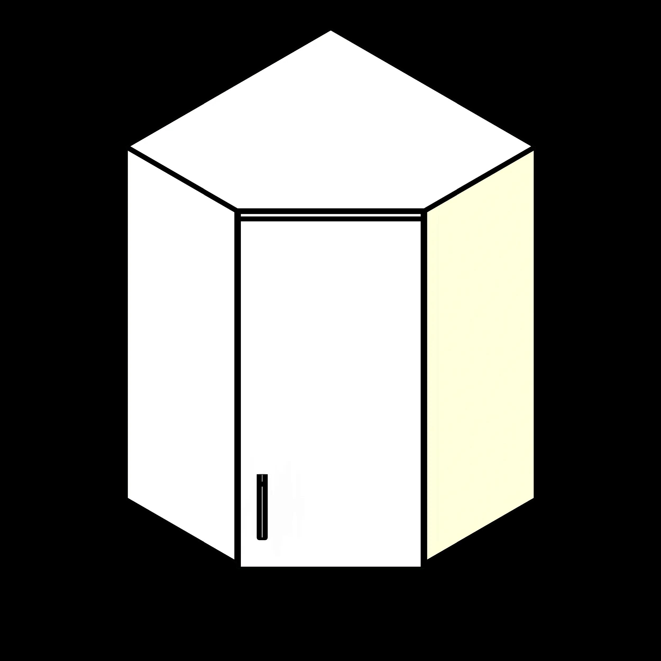  SSG Cabinet Lab Wall Corner Angle PCS Overlay Solid Door