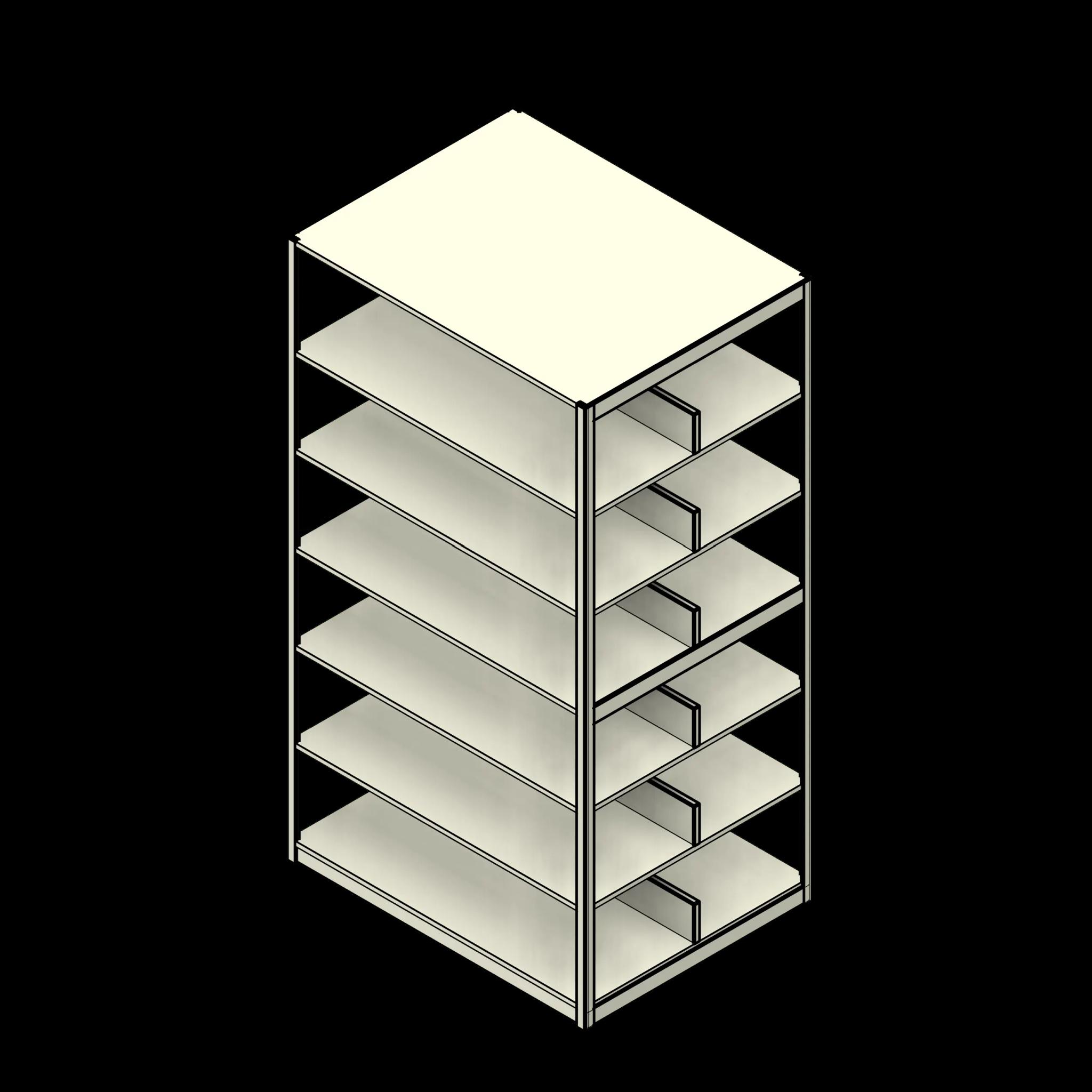 4 Post Box 6 Tier Double Sided