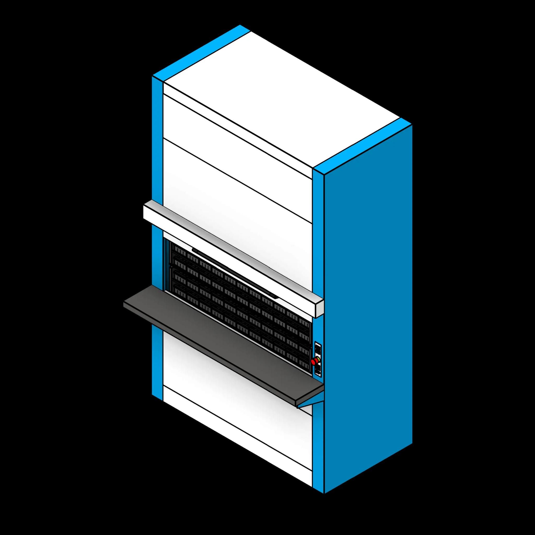 SSG Vertical Carousel Blood Slides 19 Carriers PCS