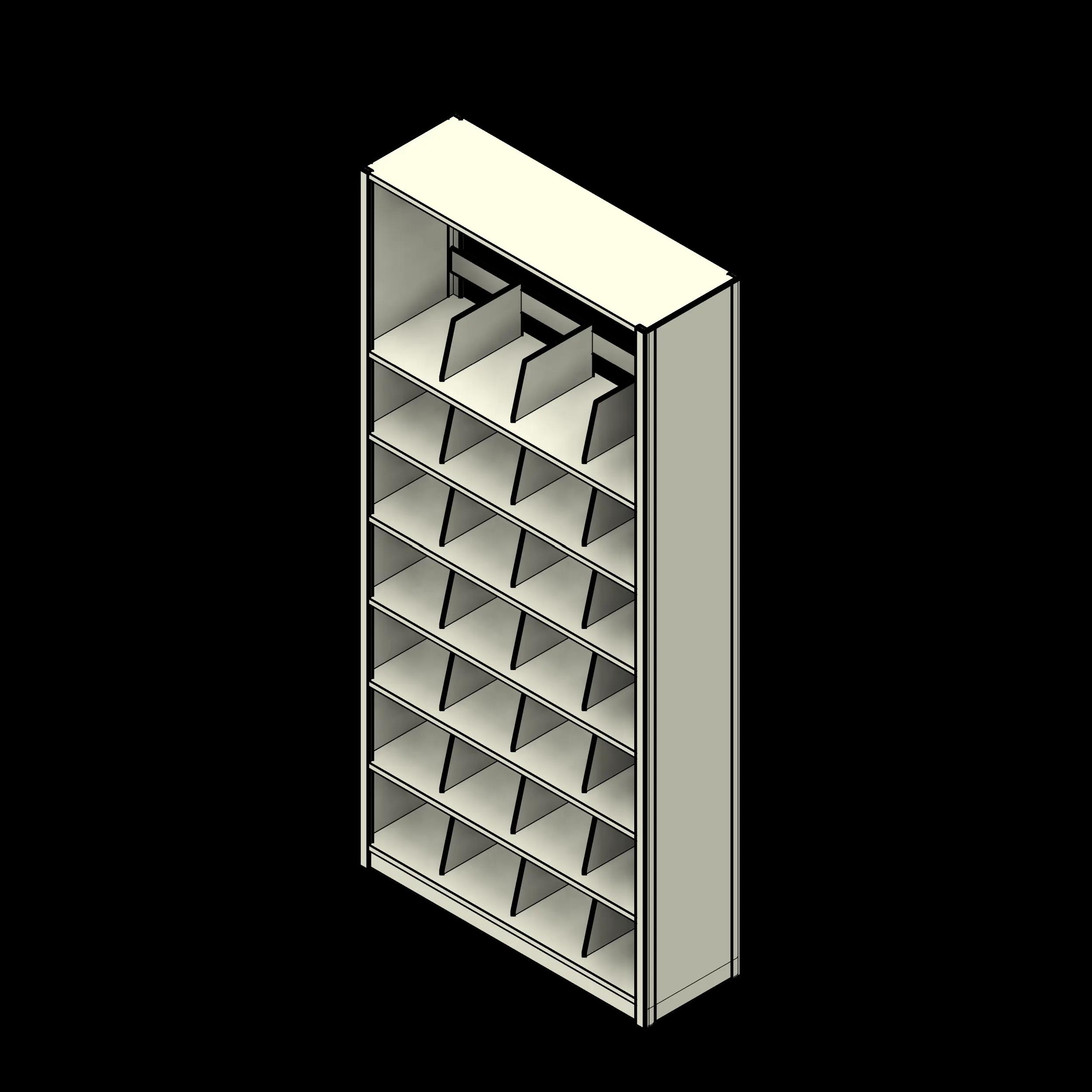 4 Post Letter 7 Tier