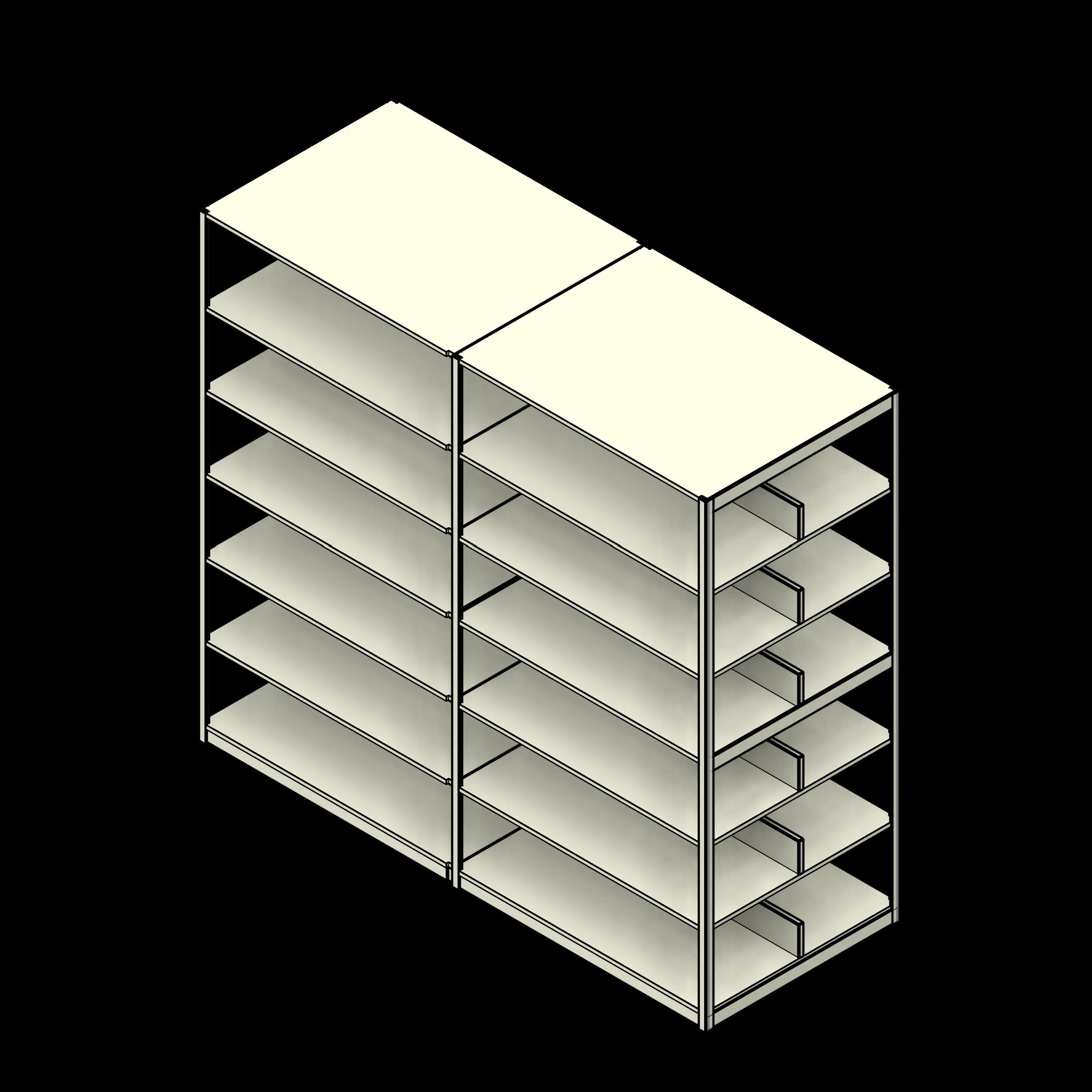 4 Post Box 2 Unit 6 Tier Double Sided