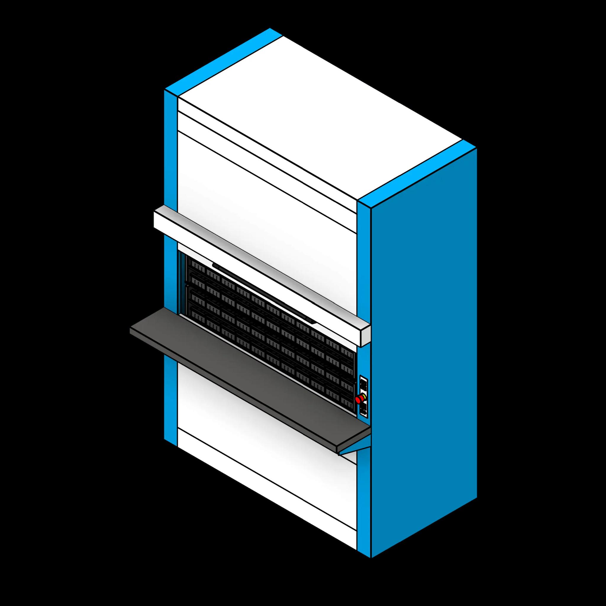 SSG Vertical Carousel Blood Slides 17 Carriers PCS