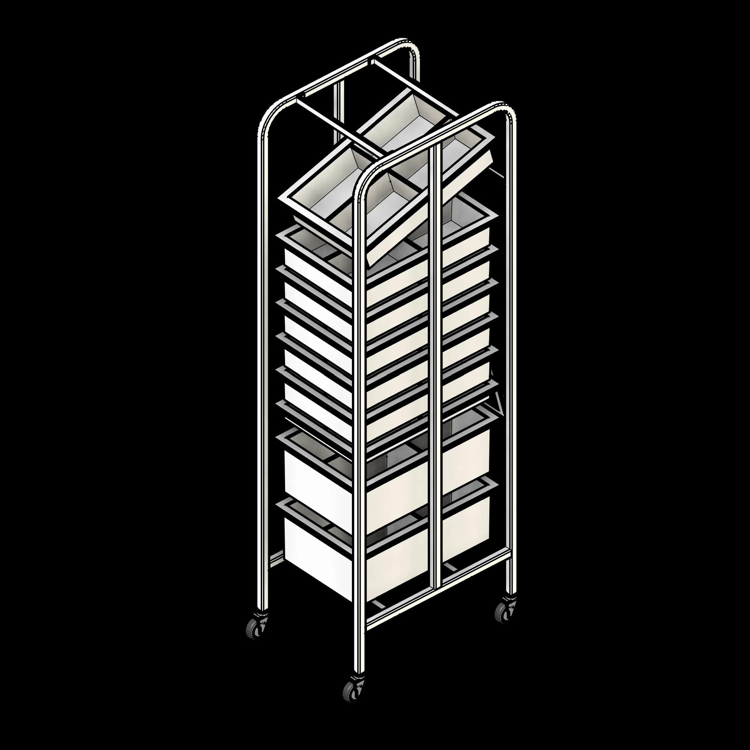  Medical Racks 1 Column 9H