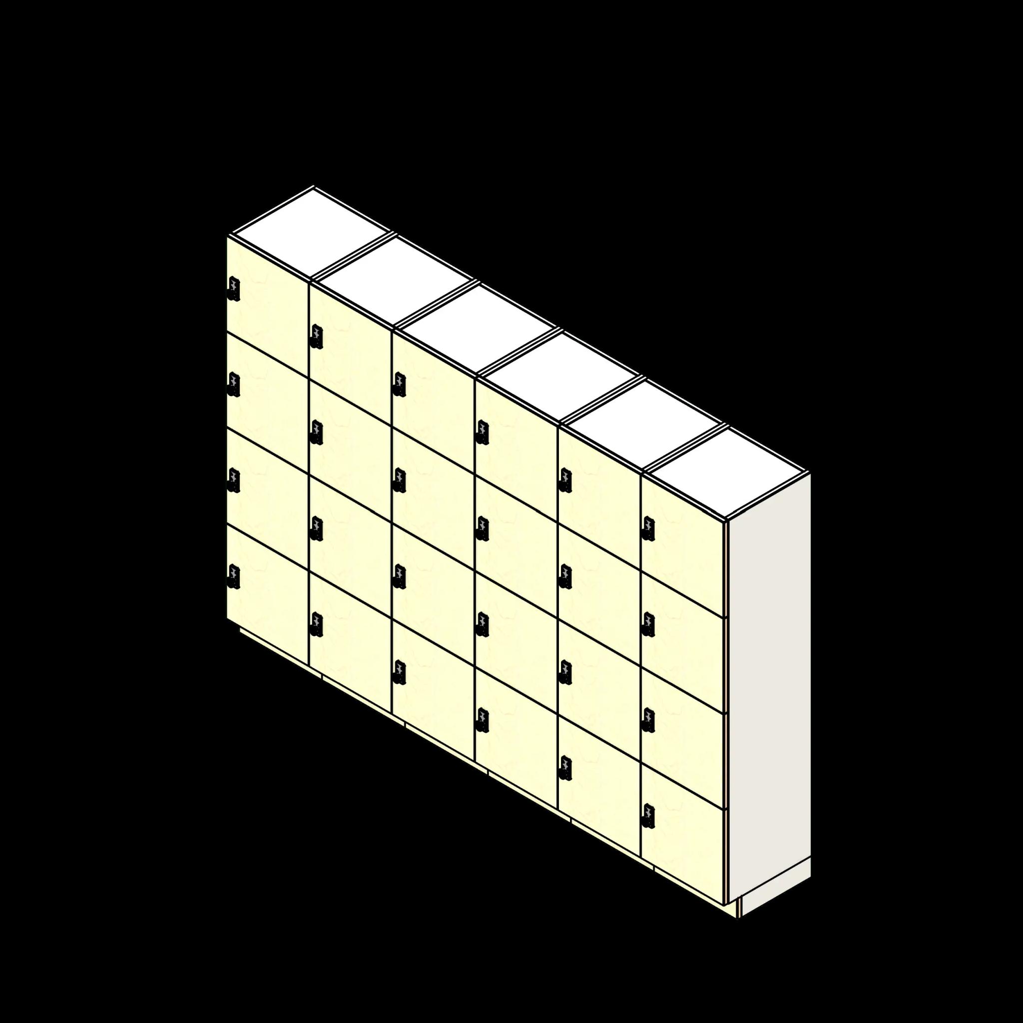 SSG Day Locker 4 Tier 1818 LAM