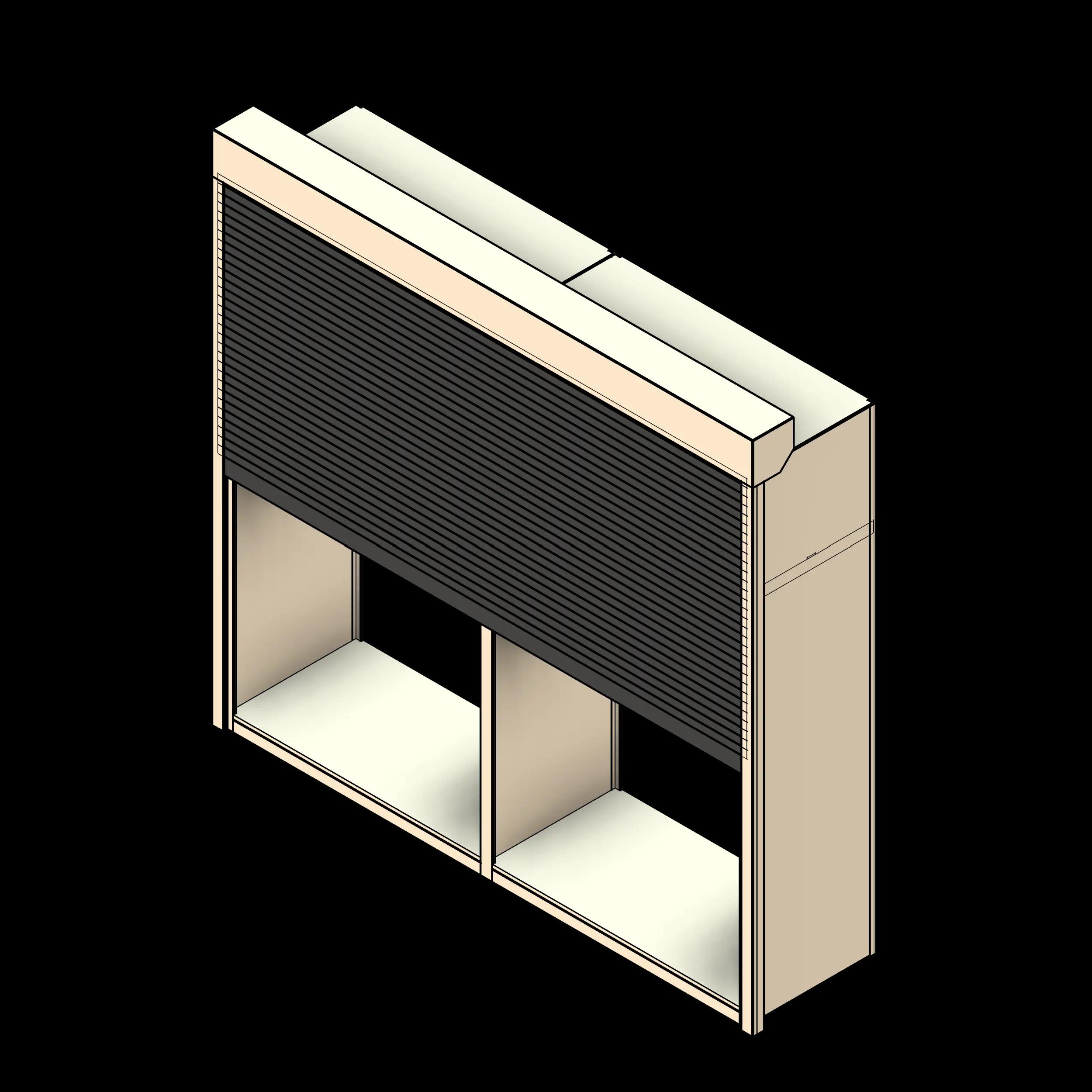 4 Post Garment 2 Unit 96W24D88