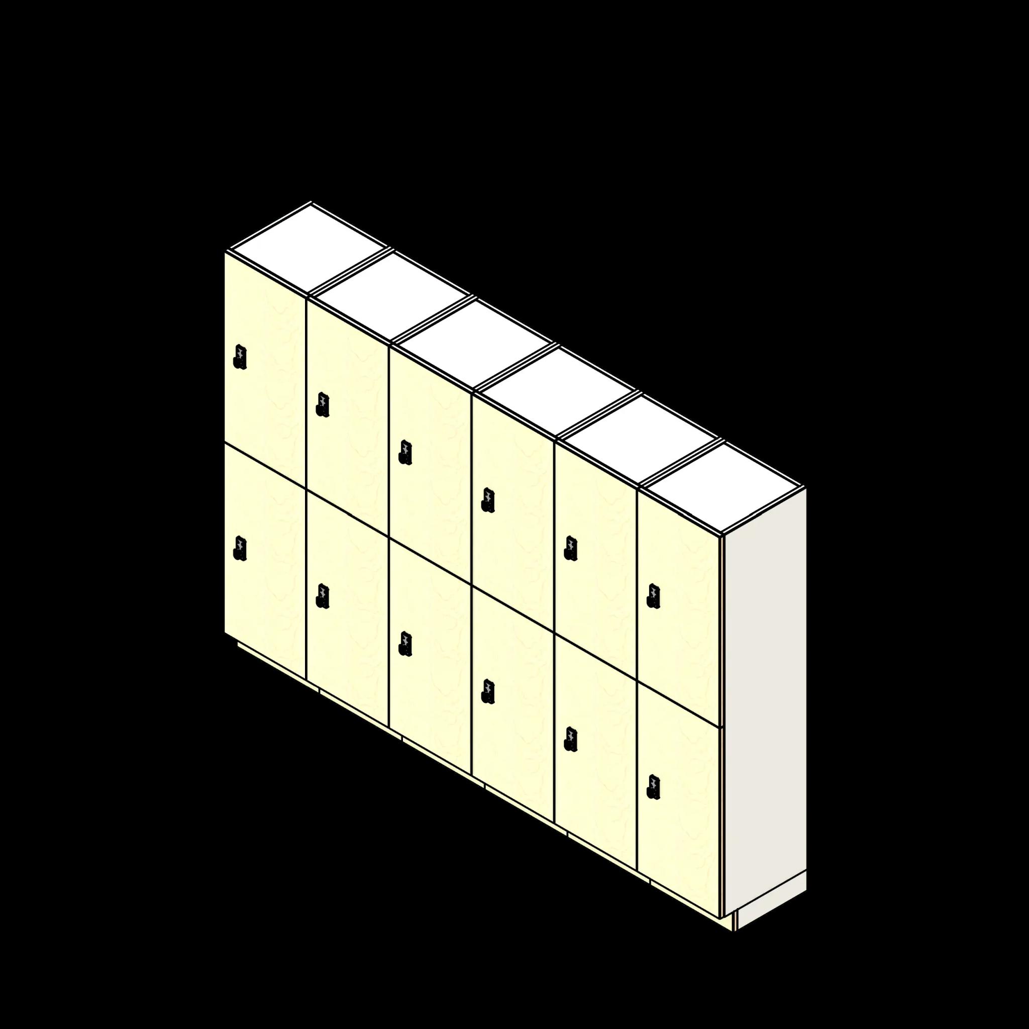 SSG Day Locker 2 Tier 1818 LAM
