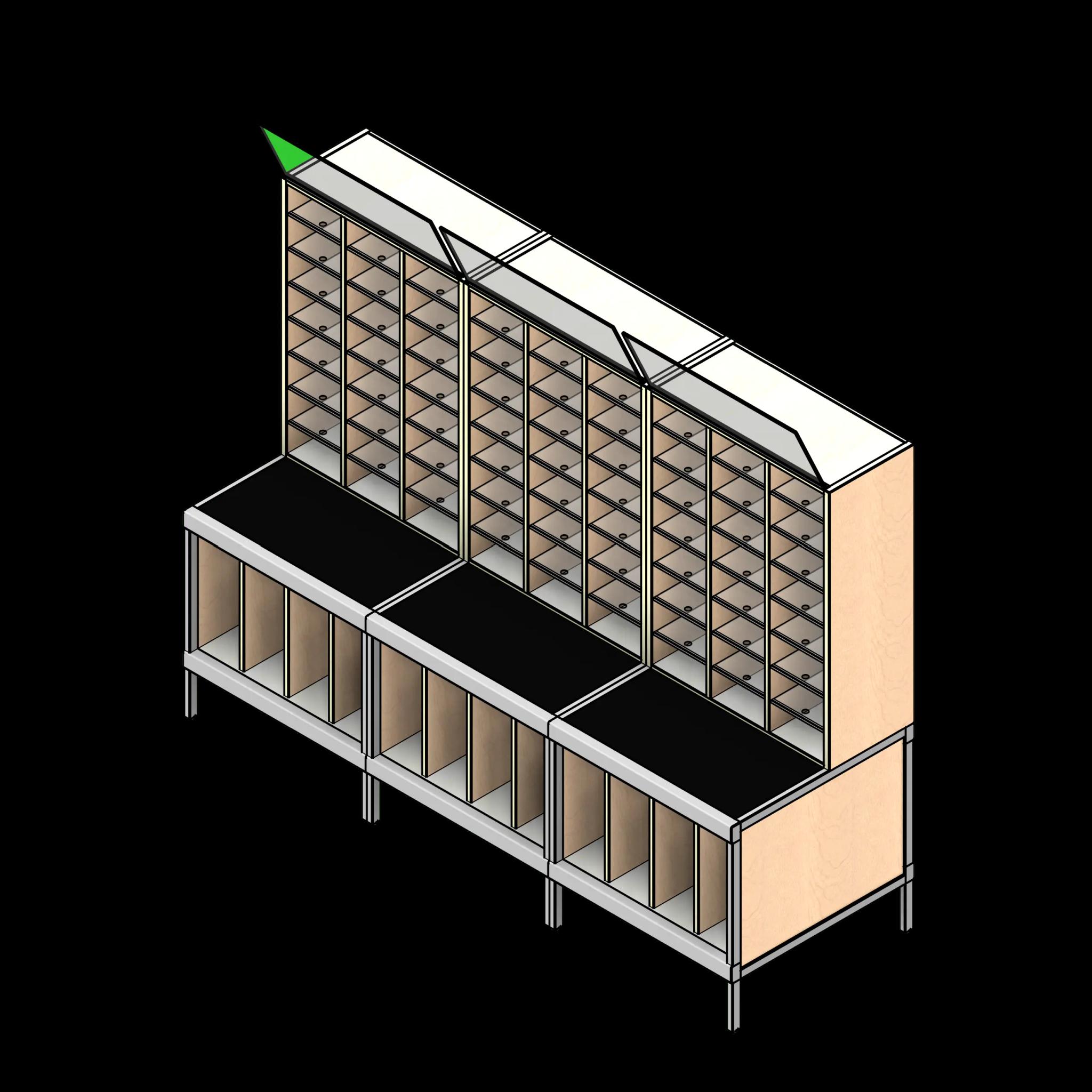 Casework Mail Room LAM 09 03