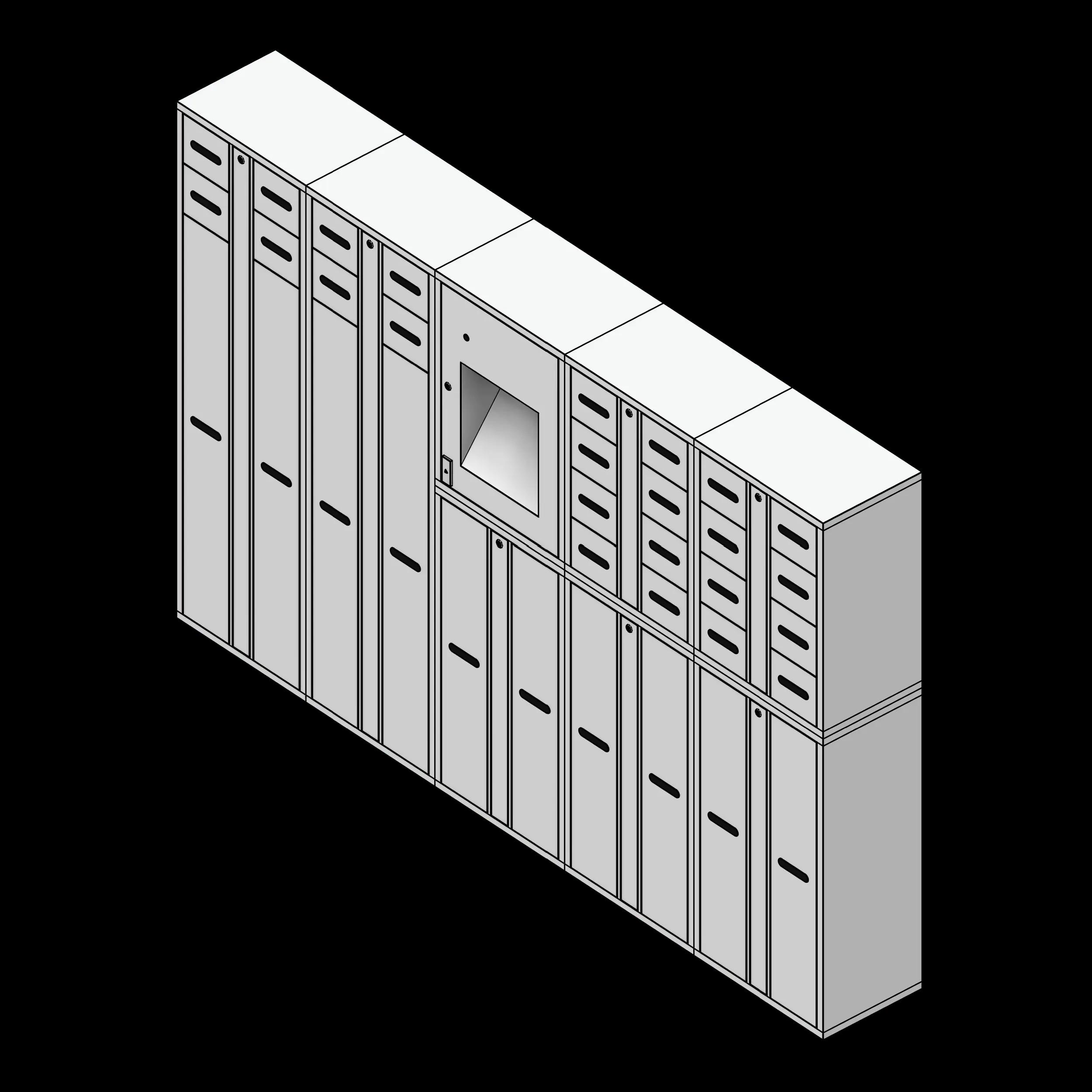 SSG Locker Smart Weapon PCS 34 Door