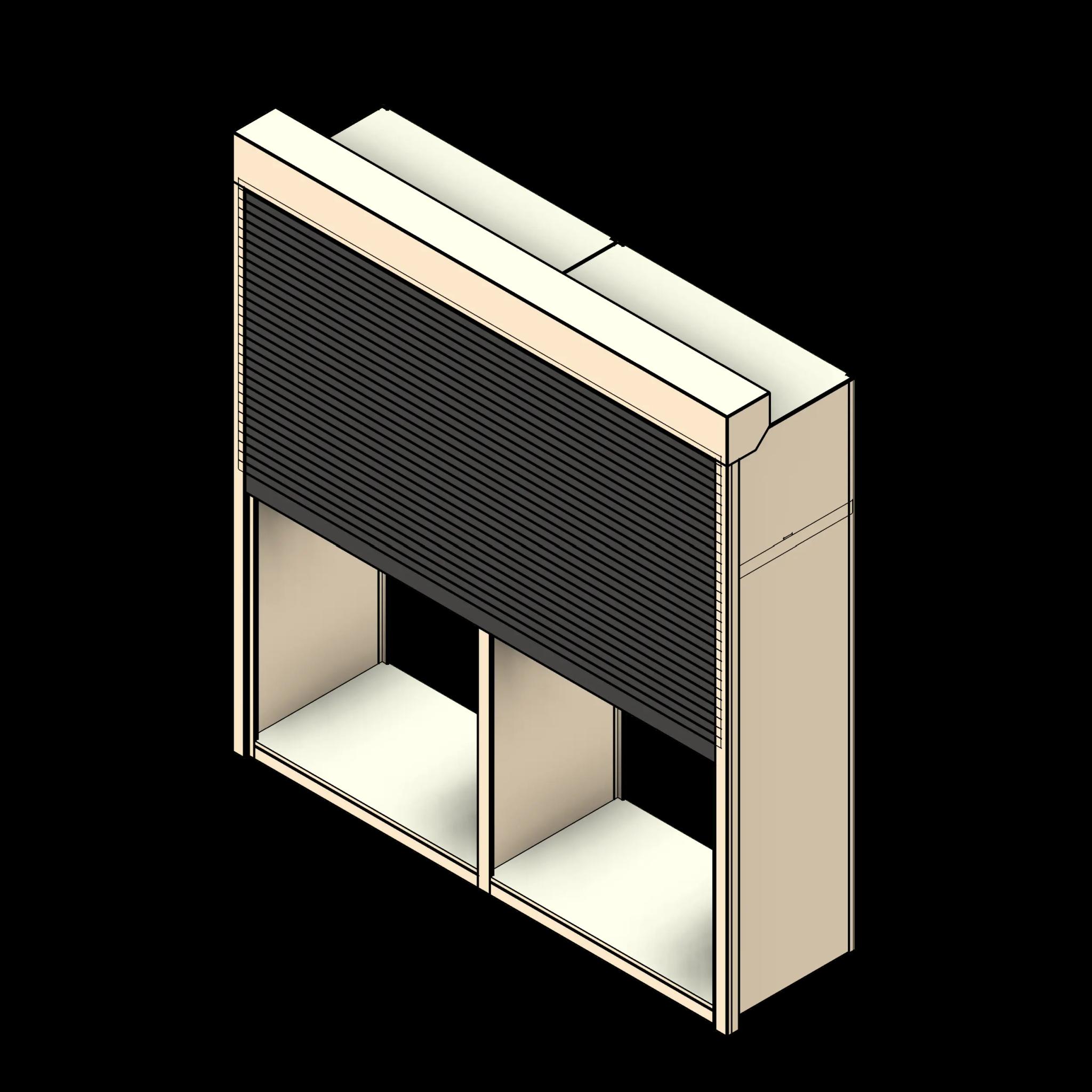 4 Post Garment 2 Unit 84W24D88