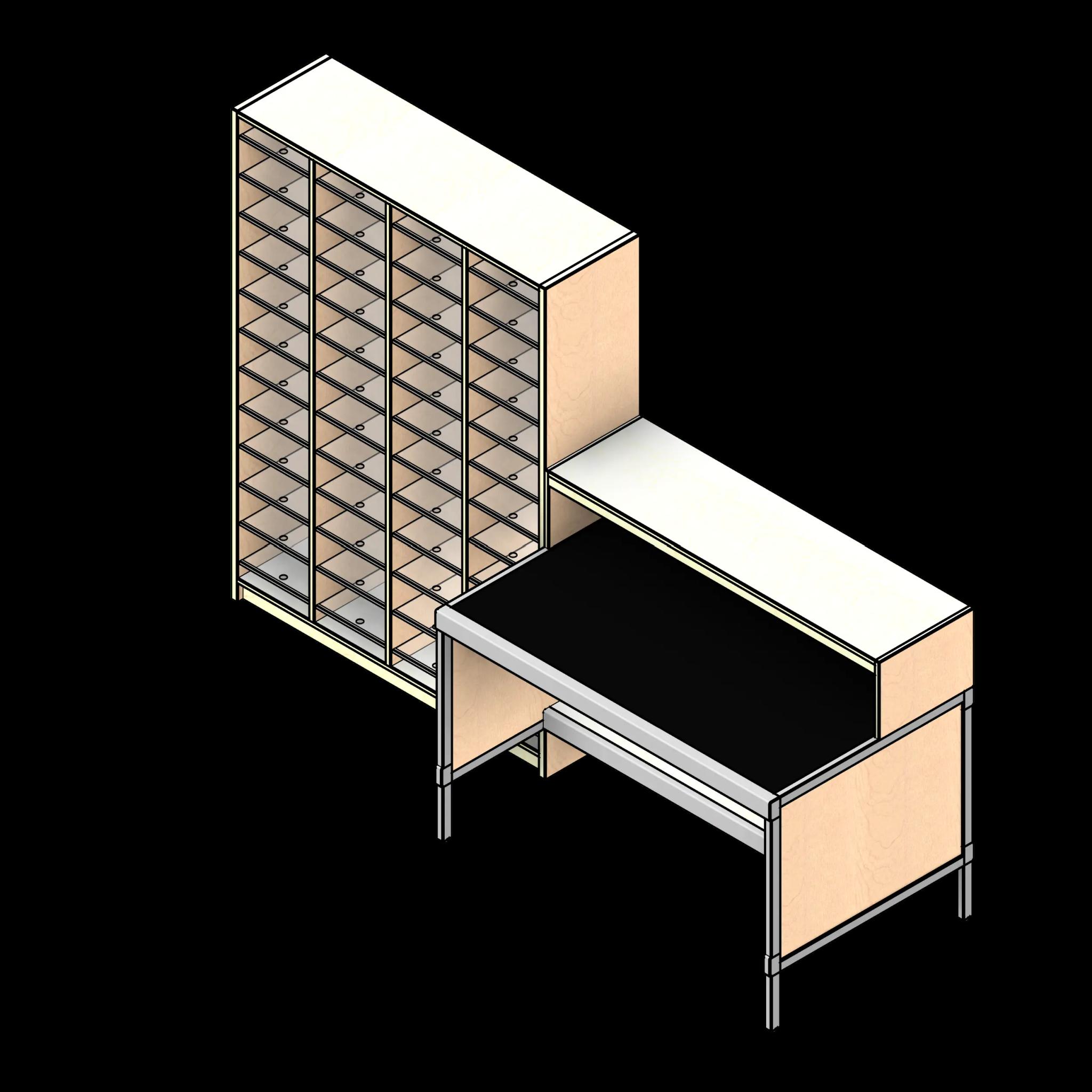 Casework Mail Room LAM 10 03