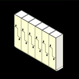 thumbnail size of the product image Laminate lockers
