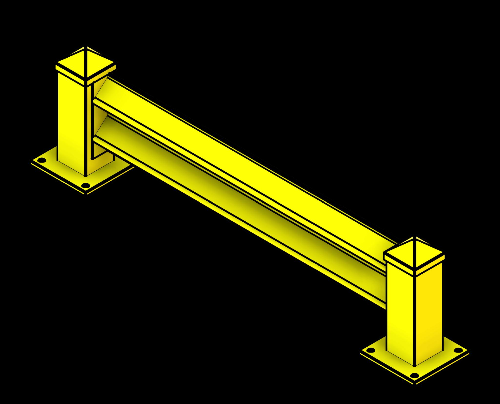 SSG Guardrail Industrial Safety PCS 18 Inch Height