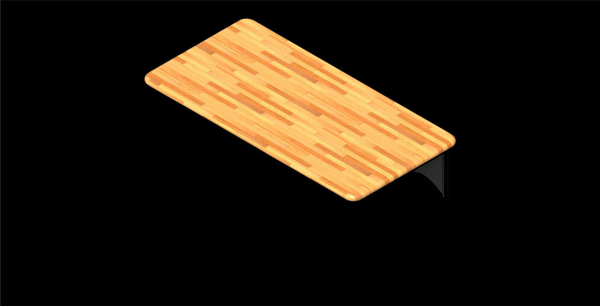 SSG Bench ADA Wall Mounted HRW 24x48x18 Stainless Steel