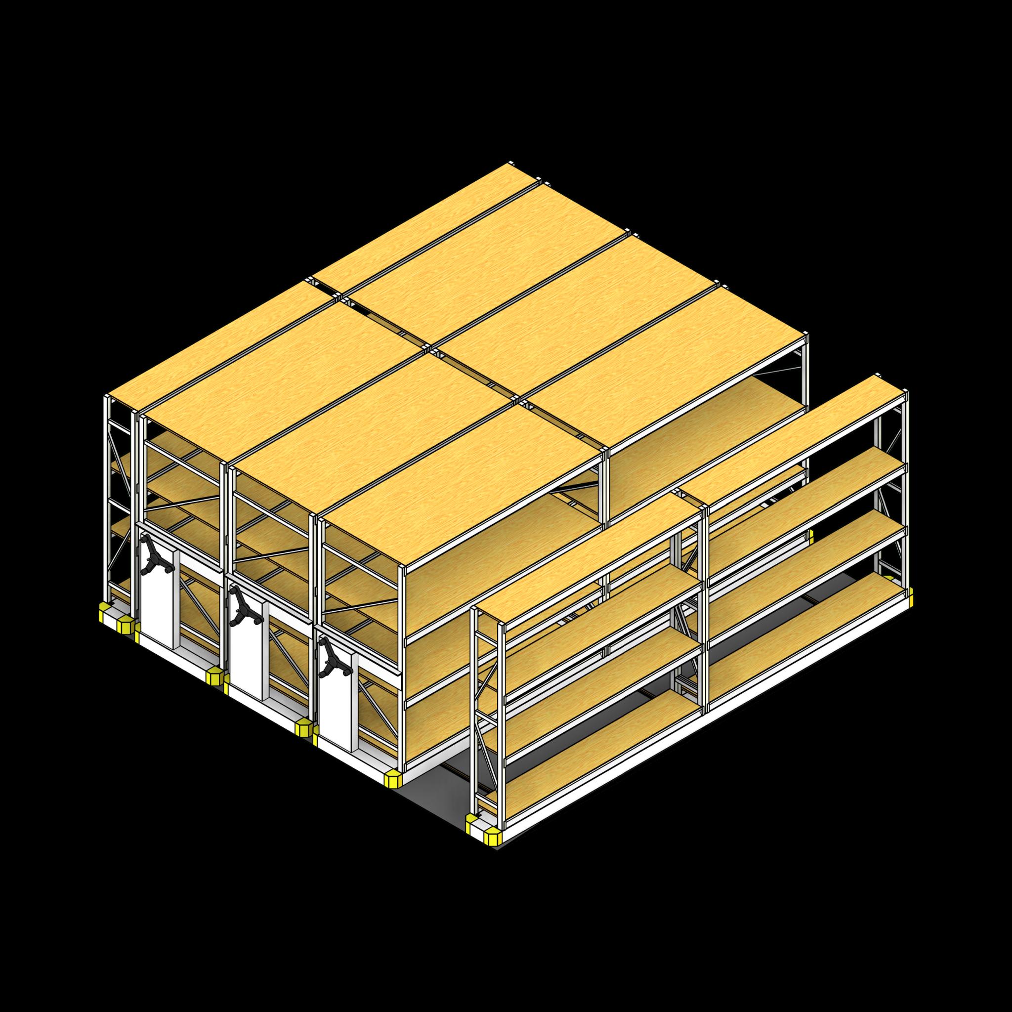 SSG High Density Industrial Wide Span PCS Plywood Decking