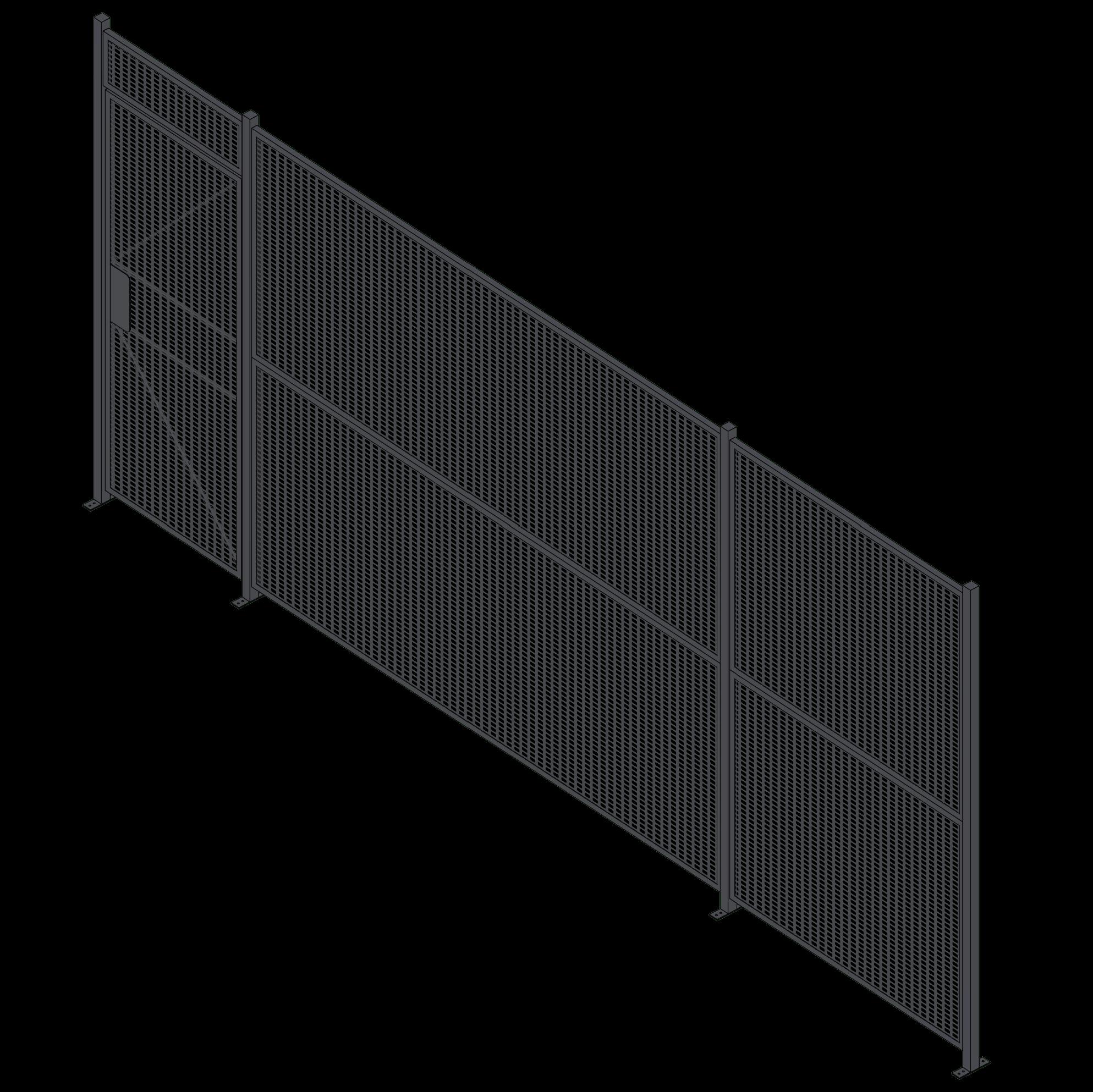 Wire Partition - 1 Sided - Single Hinged - 19 P