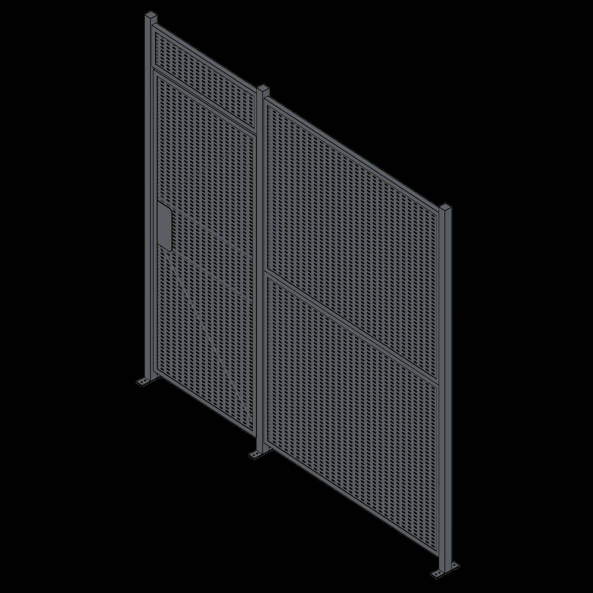 Wire Partition - 1 Sided - Single Hinged - 09 P