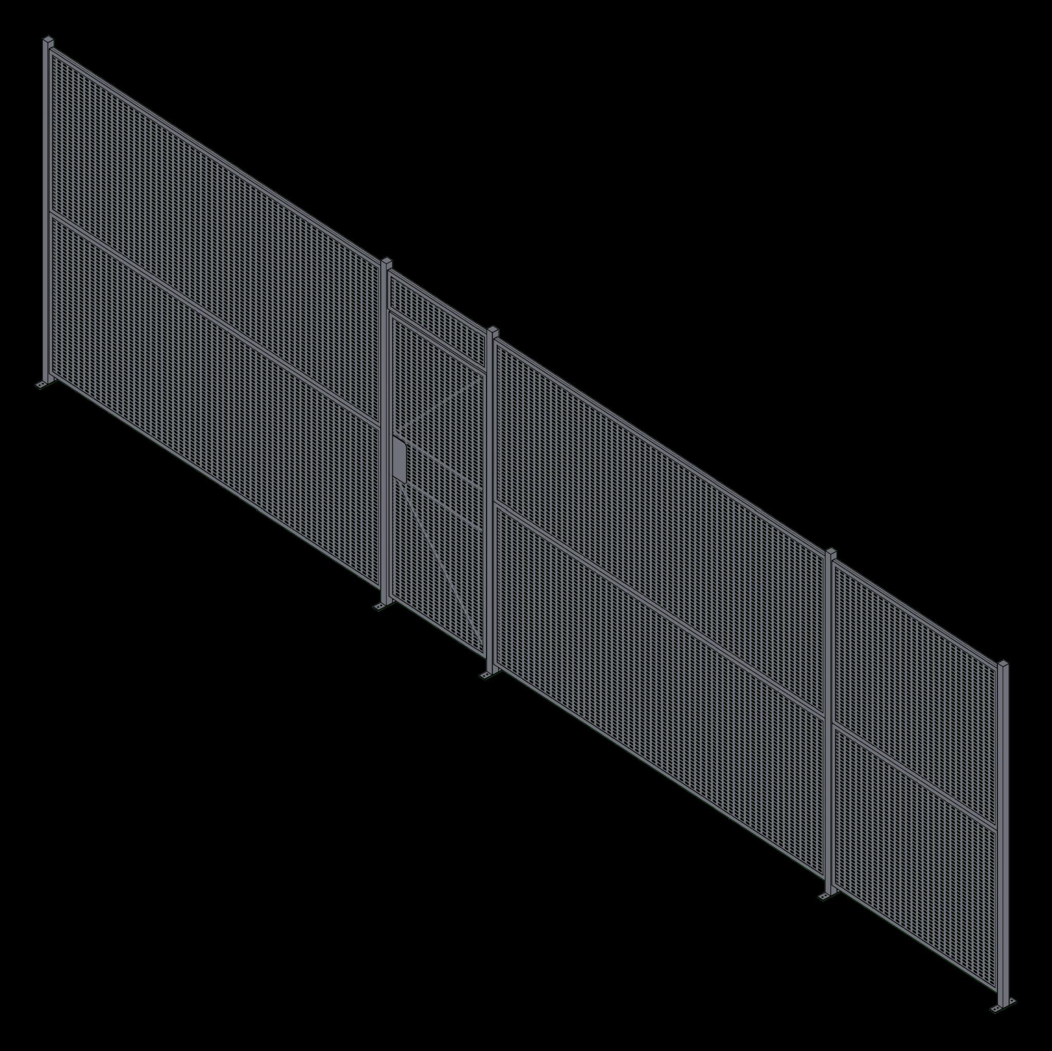 Wire Partition - 1 Sided - Single Hinged - 29 P