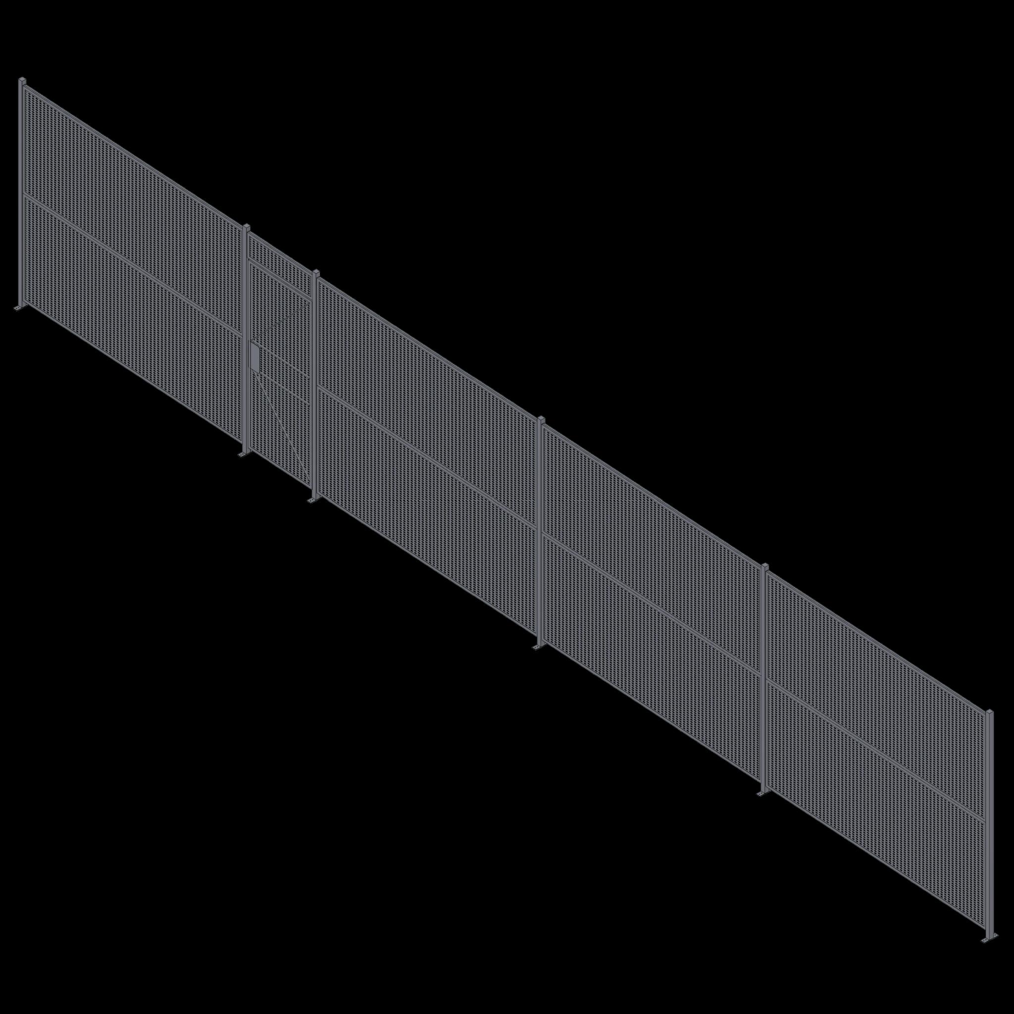 Wire Partition - 1 Sided - Single Hinged - 44 P